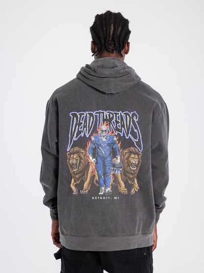 DETROIT FOOTBALL v4 - “DT ESSENTIAL" HOODIE – Hoodie – Dead Threads Apparel