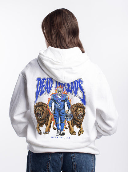 DETROIT FOOTBALL v4 - “DT ESSENTIAL" HOODIE – Hoodie – Dead Threads Apparel