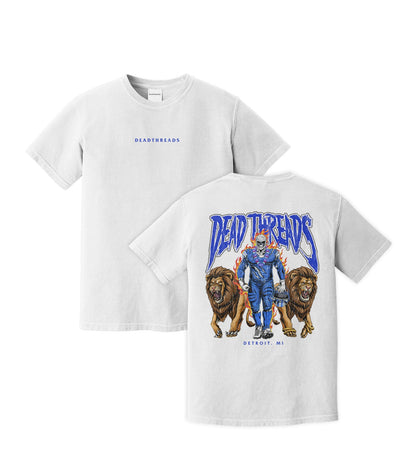 DETROIT FOOTBALL v4 - “DT ESSENTIAL" PREMIUM T - SHIRT – T-Shirt – Dead Threads Apparel
