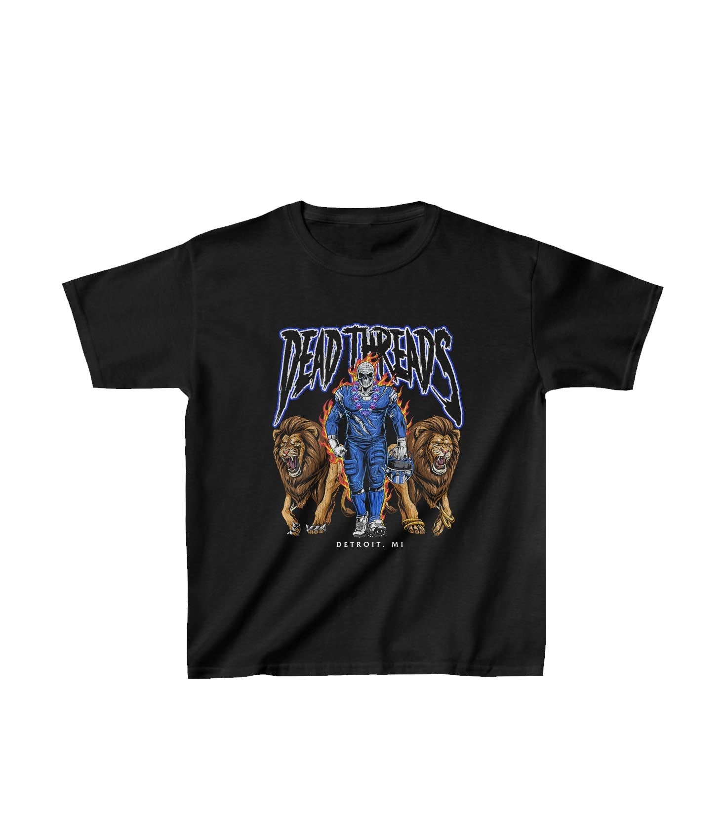 DETROIT FOOTBALL v4 - KIDS – Kids clothes – Dead Threads Apparel