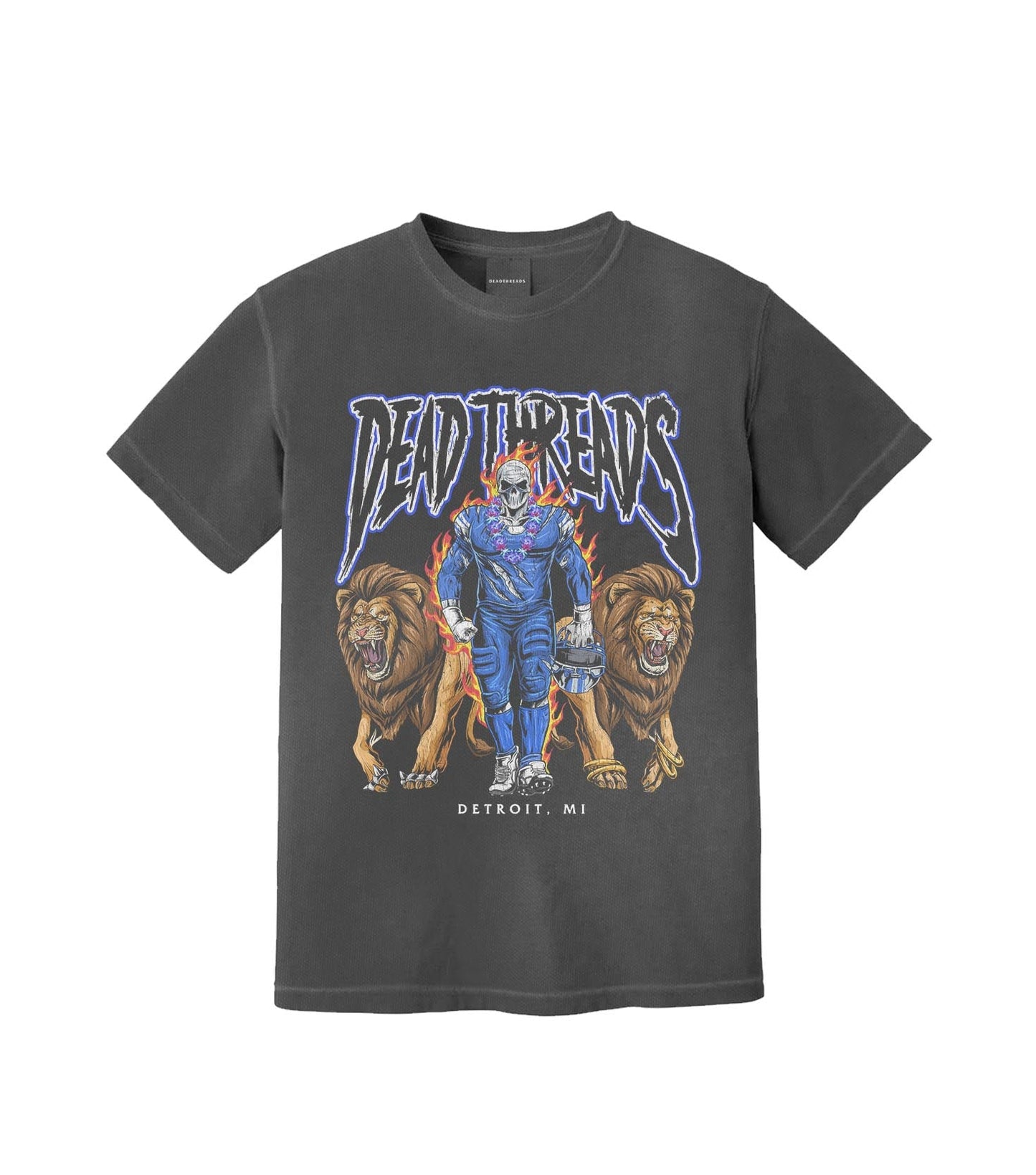 DETROIT FOOTBALL v4 – T-Shirt – Dead Threads Apparel