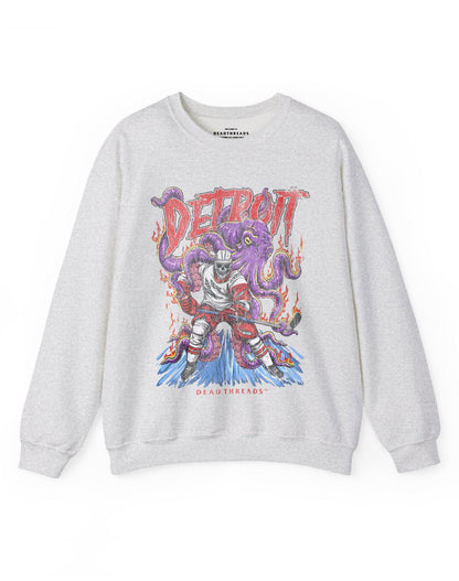 DETROIT HOCKEY CREWNECK SWEATSHIRT – Sweatshirt – Dead Threads Apparel