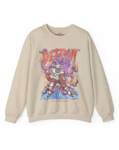 DETROIT HOCKEY CREWNECK SWEATSHIRT – Sweatshirt – Dead Threads Apparel
