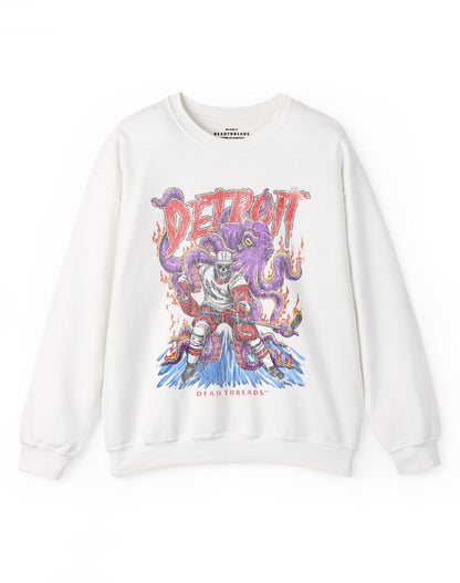 DETROIT HOCKEY CREWNECK SWEATSHIRT – Sweatshirt – Dead Threads Apparel