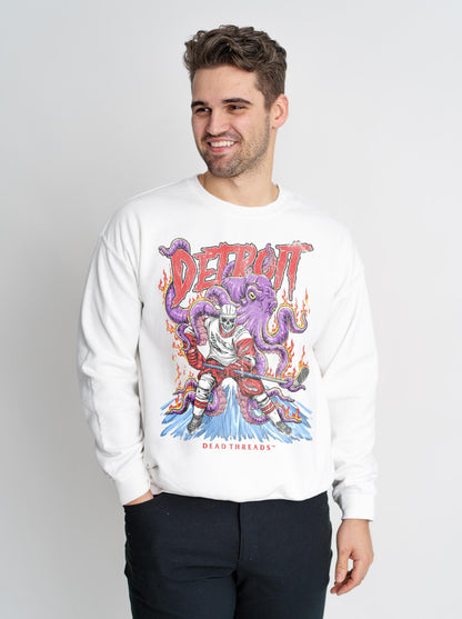 DETROIT HOCKEY CREWNECK SWEATSHIRT – Sweatshirt – Dead Threads Apparel