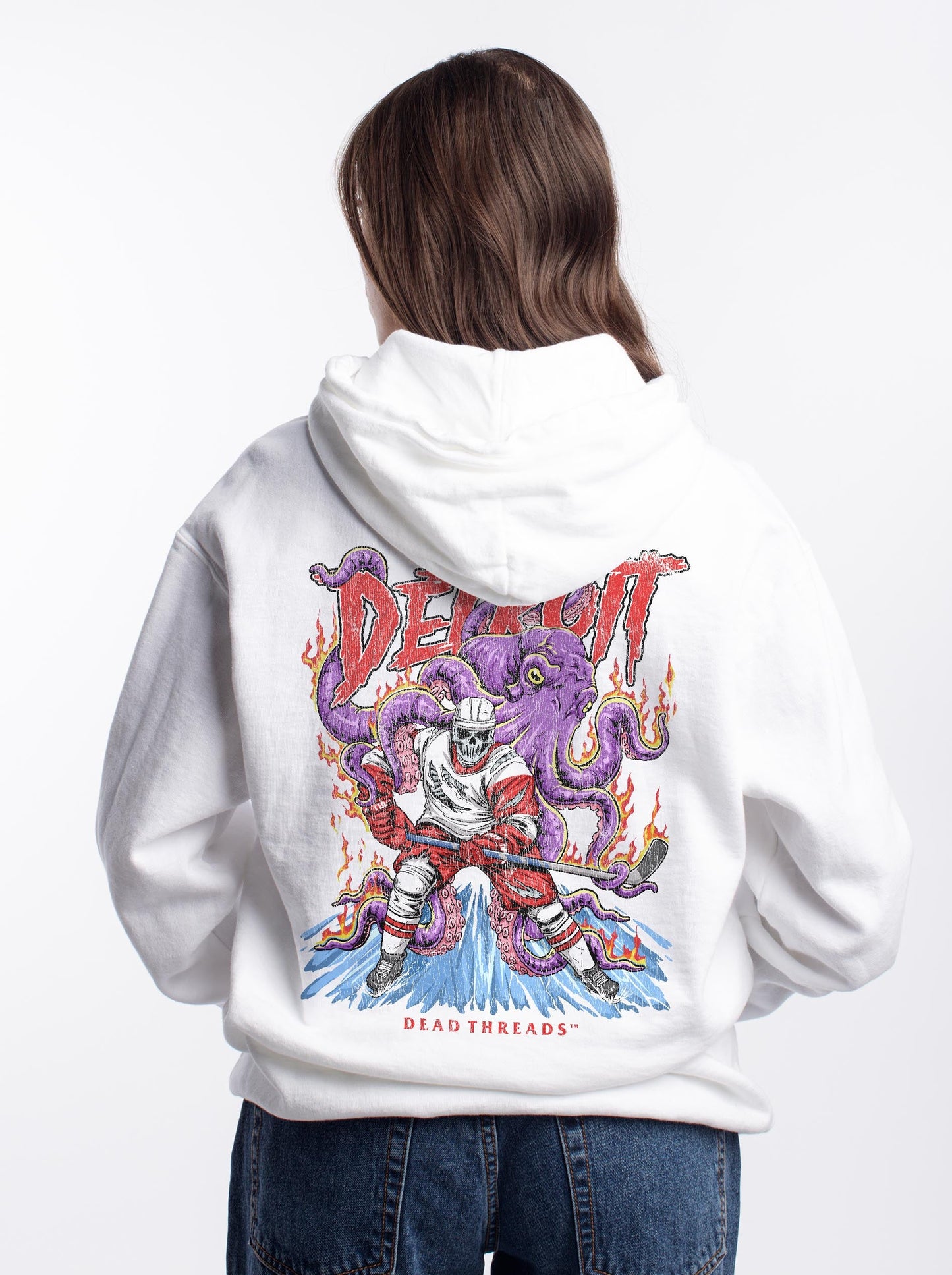 DETROIT HOCKEY - “DT ESSENTIAL" HOODIE – Hoodie – Dead Threads Apparel