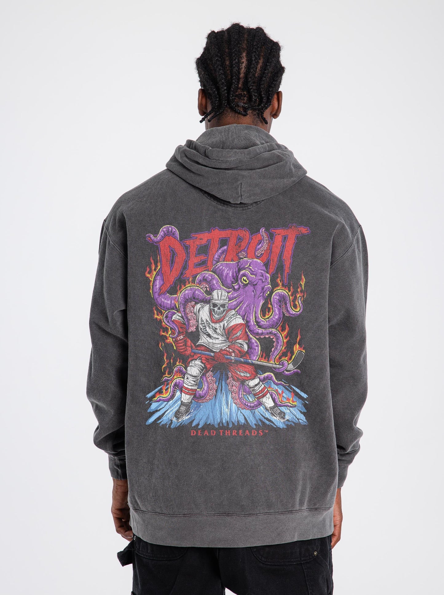 DETROIT HOCKEY - “DT ESSENTIAL" HOODIE – Hoodie – Dead Threads Apparel