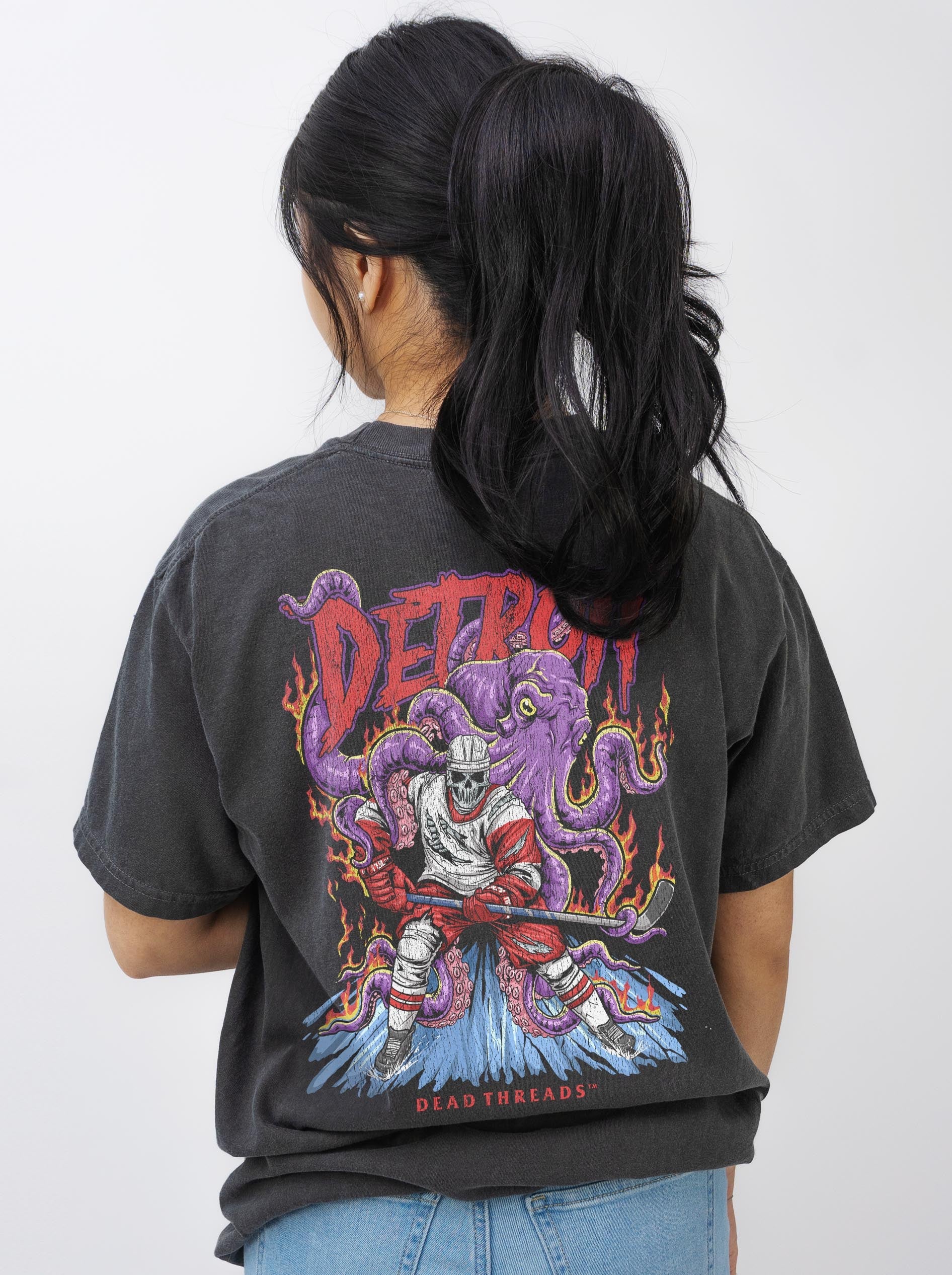 DETROIT HOCKEY - “DT ESSENTIAL" PREMIUM T - SHIRT – T-Shirt – Dead Threads Apparel