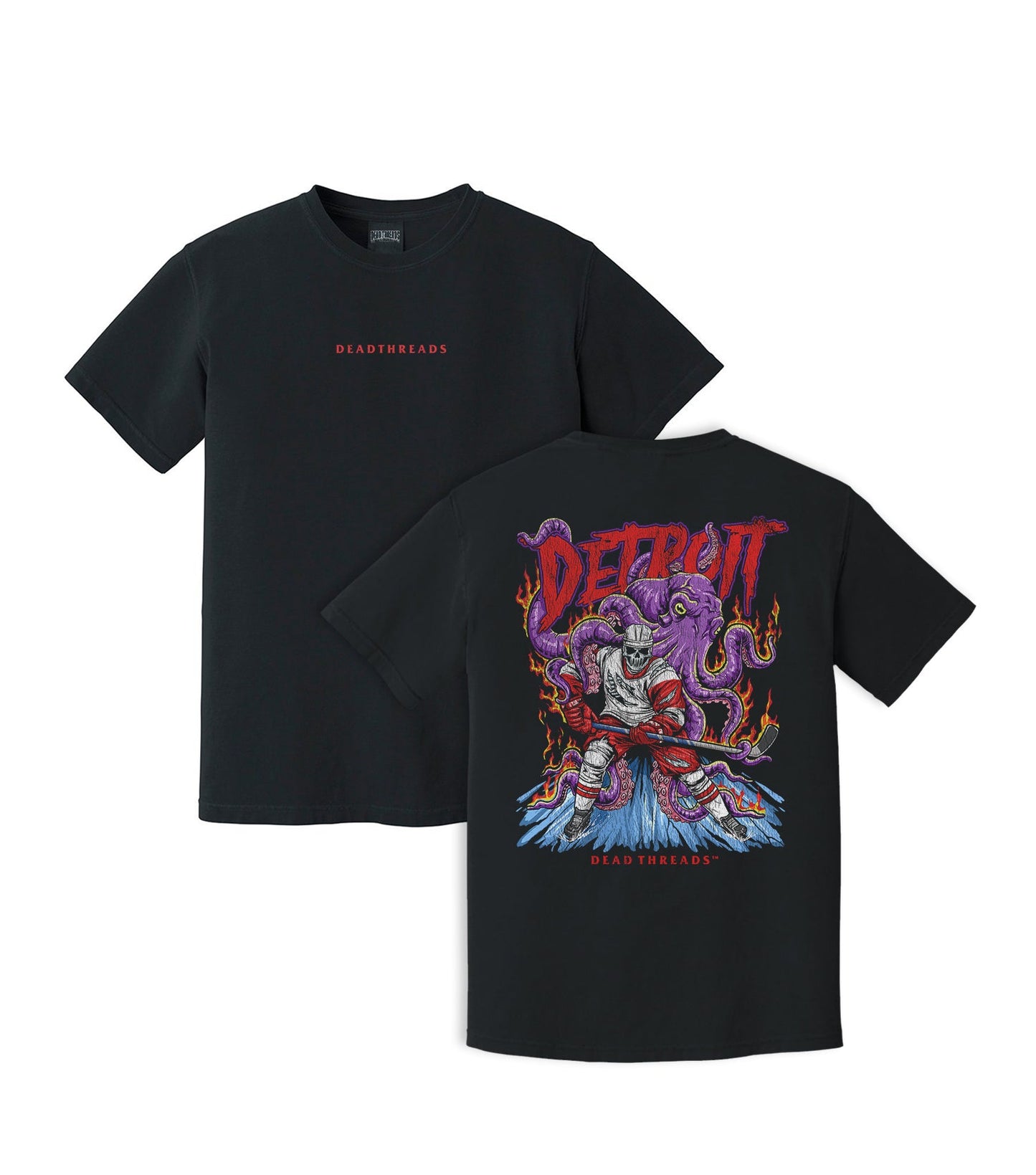 DETROIT HOCKEY - “DT ESSENTIAL" PREMIUM T - SHIRT – T-Shirt – Dead Threads Apparel