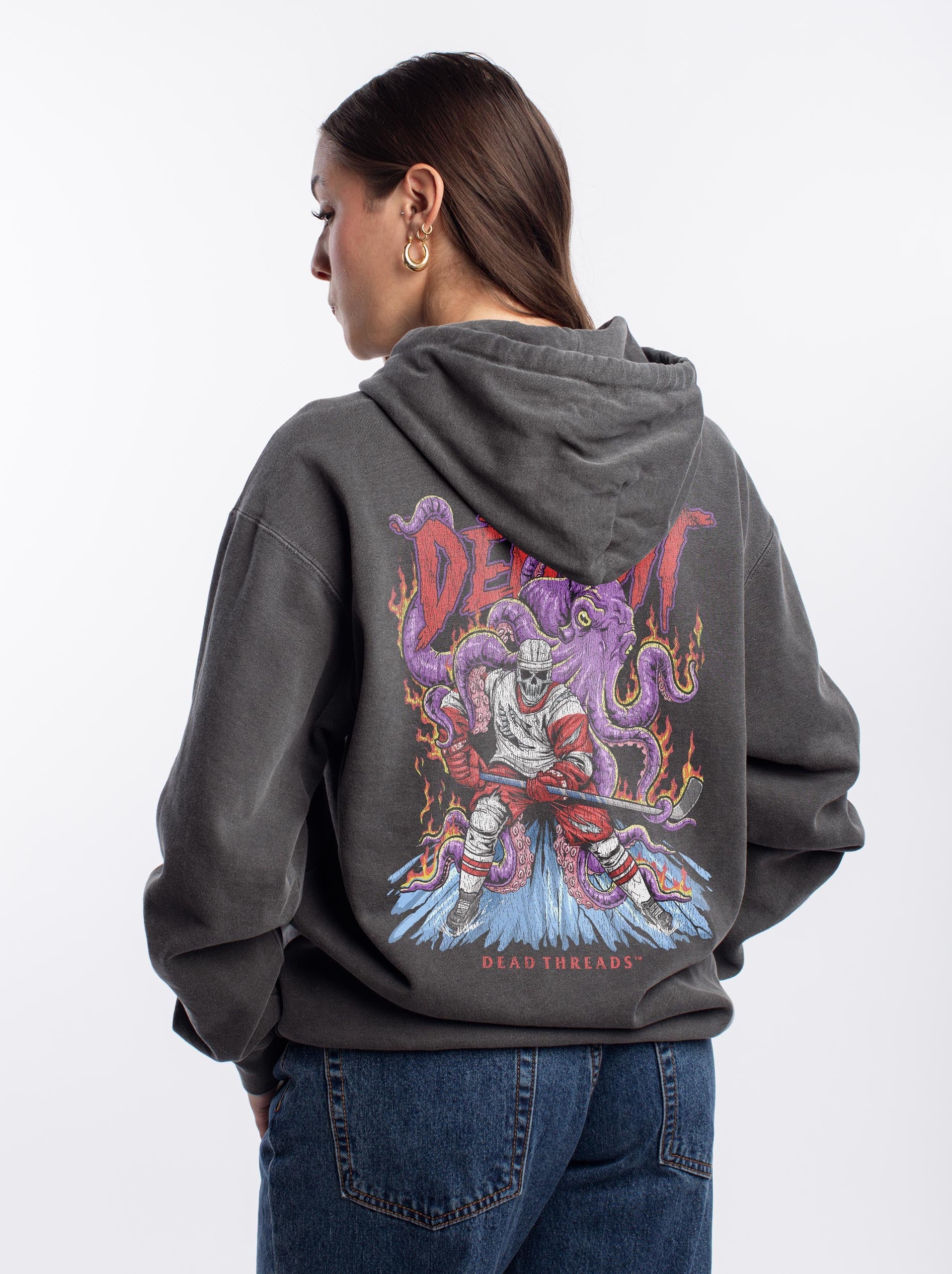 DETROIT HOCKEY - HOODIE – Dead Threads Apparel