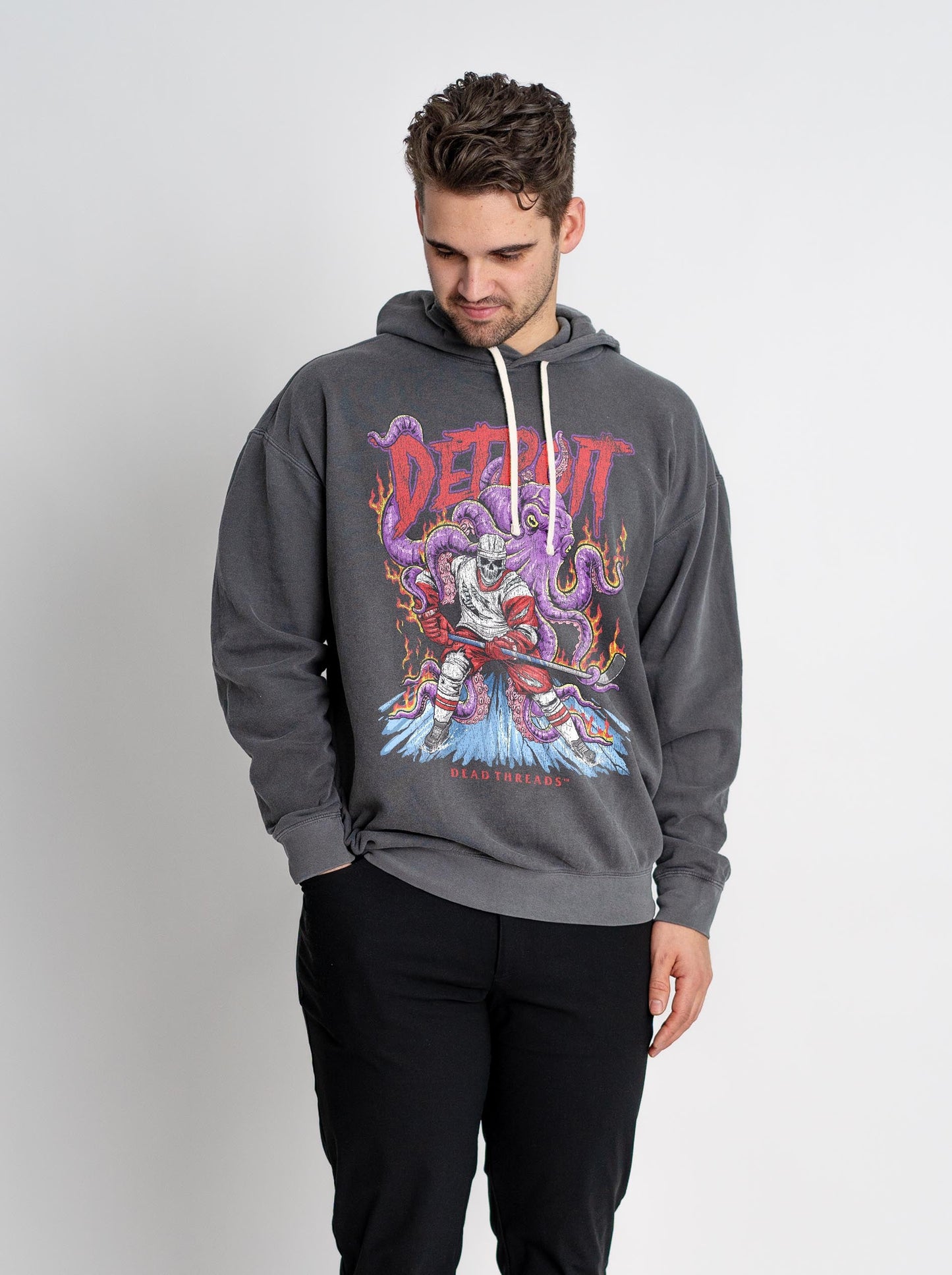 DETROIT HOCKEY - LIGHTWEIGHT HOODIE – Lightweight – Dead Threads Apparel