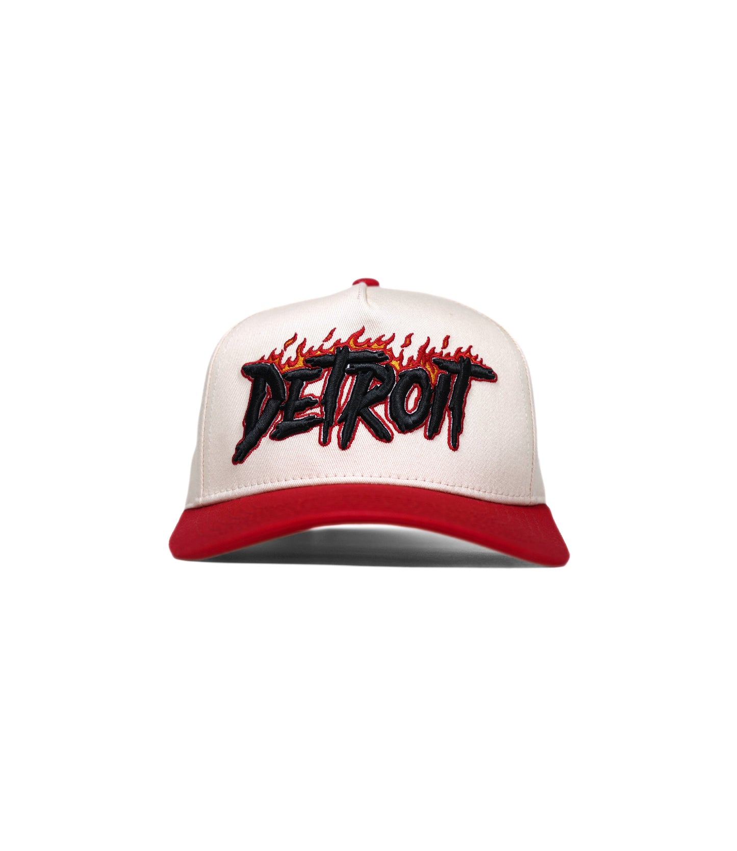 DETROIT RED FLAME HAT (LIMITED DROP) – – Dead Threads Apparel