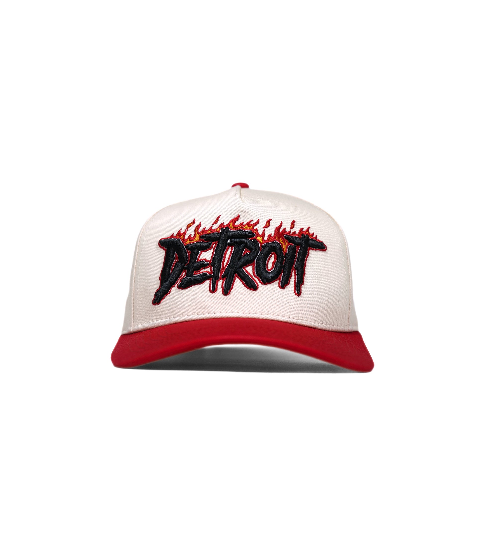 DETROIT RED FLAME HAT (LIMITED DROP) – – Dead Threads Apparel