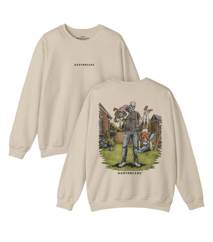 DIEHARD DAD - “DT ESSENTIAL" CREWNECK SWEATSHIRT – Sweatshirt – Dead Threads Apparel