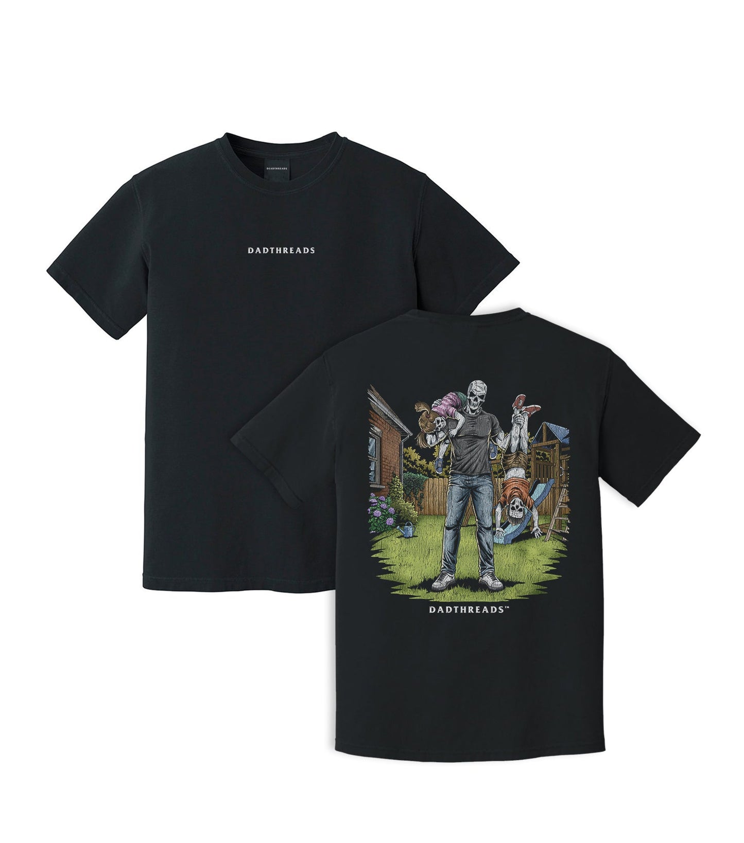 DIEHARD DAD - “DT ESSENTIAL" PREMIUM T - SHIRT – T-Shirt – Dead Threads Apparel