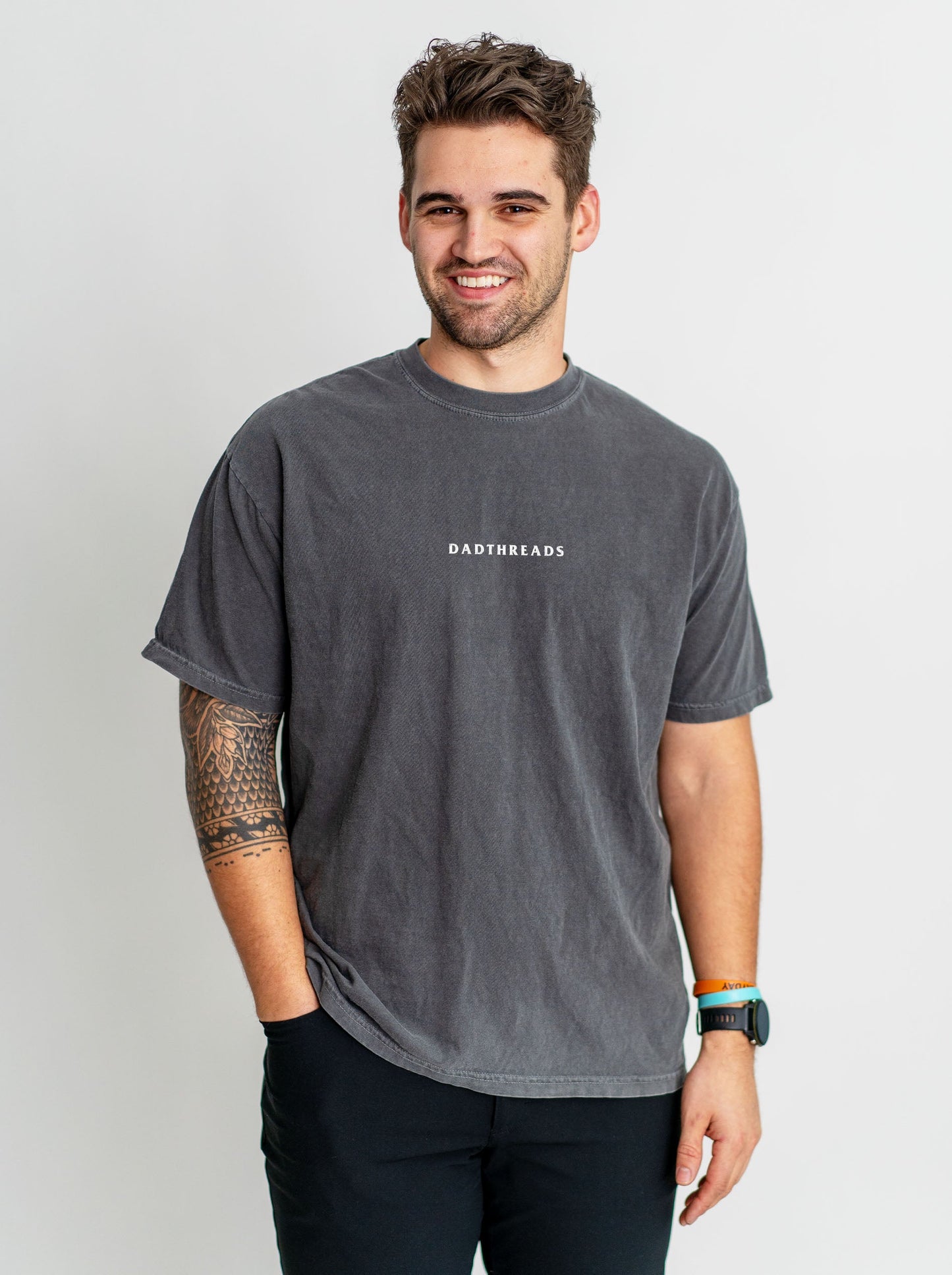 DIEHARD DAD - “DT ESSENTIAL" PREMIUM T - SHIRT – T-Shirt – Dead Threads Apparel