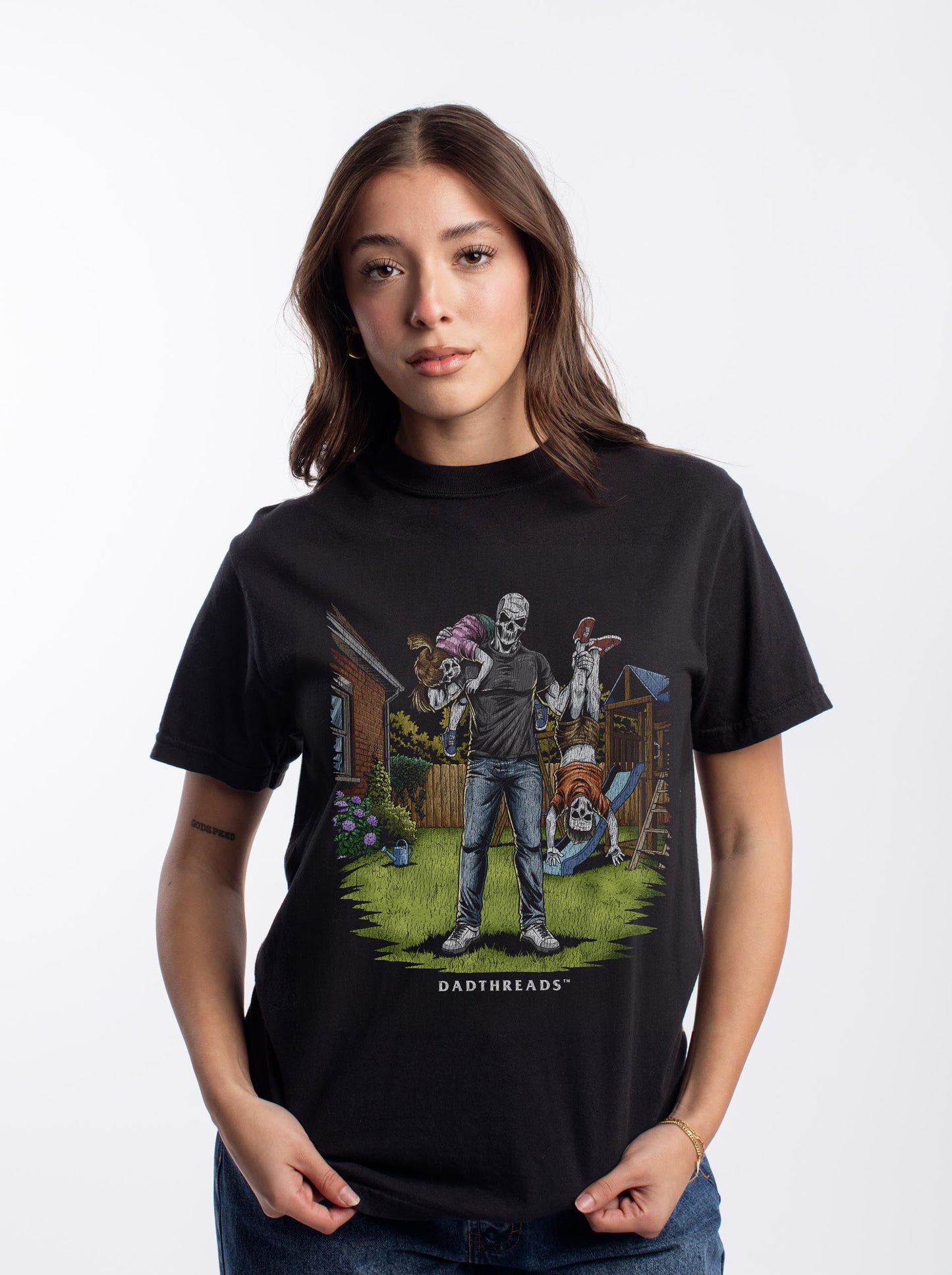 DIEHARD DAD – T-Shirt – Dead Threads Apparel