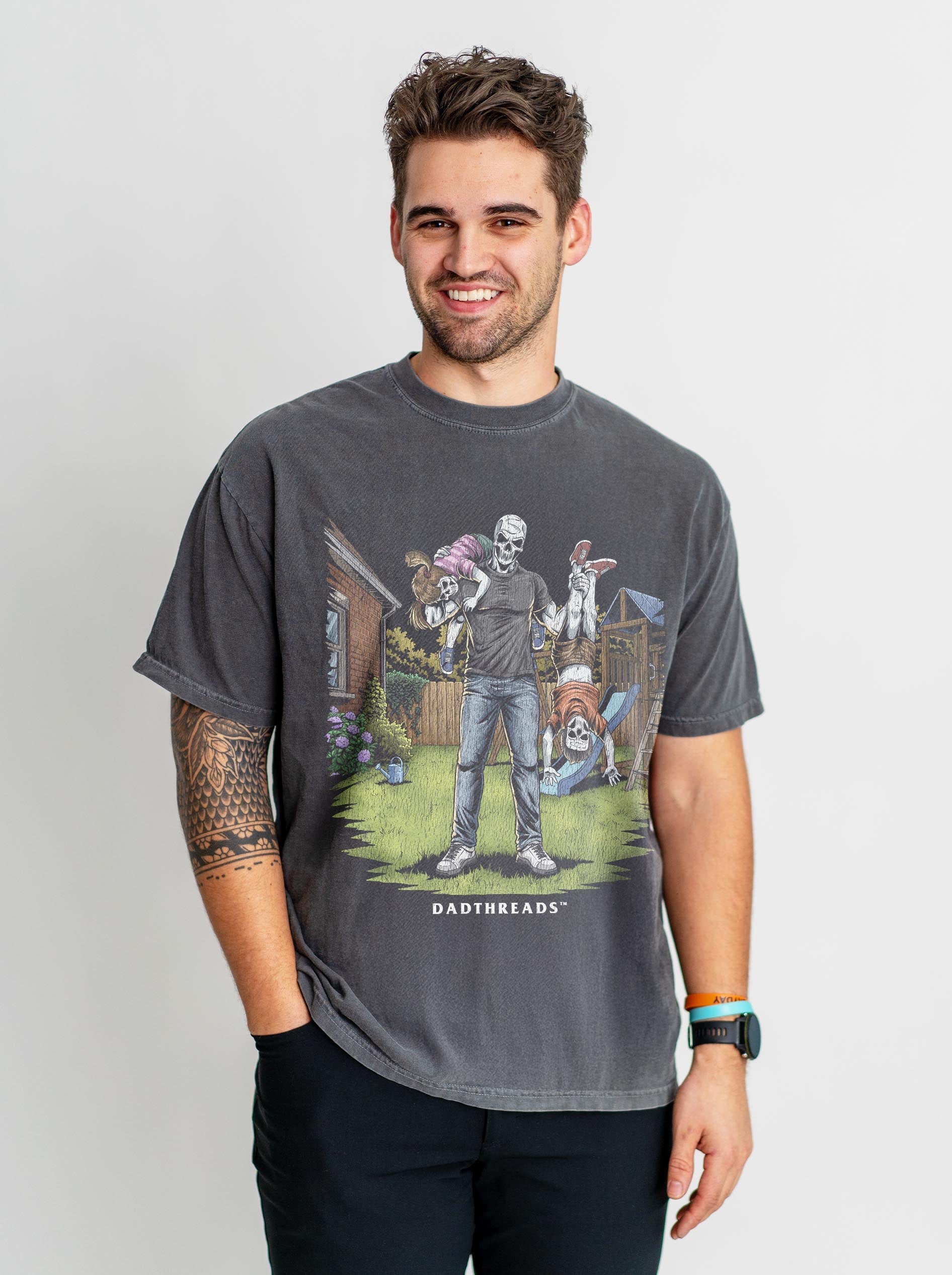 DIEHARD DAD – T-Shirt – Dead Threads Apparel