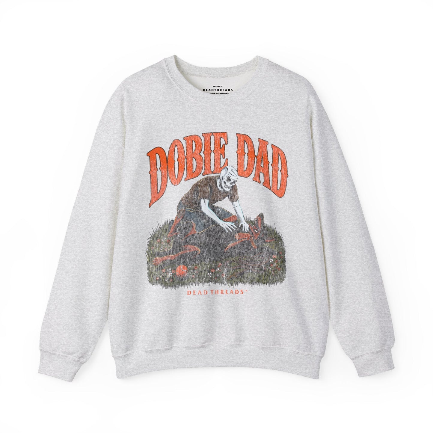 DOBIE DAD - CREWNECK SWEATSHIRT – Sweatshirt – Dead Threads Apparel