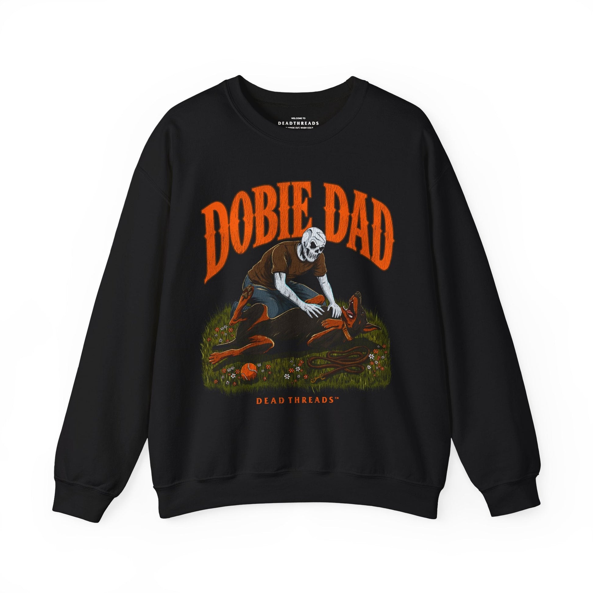 DOBIE DAD - CREWNECK SWEATSHIRT – Sweatshirt – Dead Threads Apparel