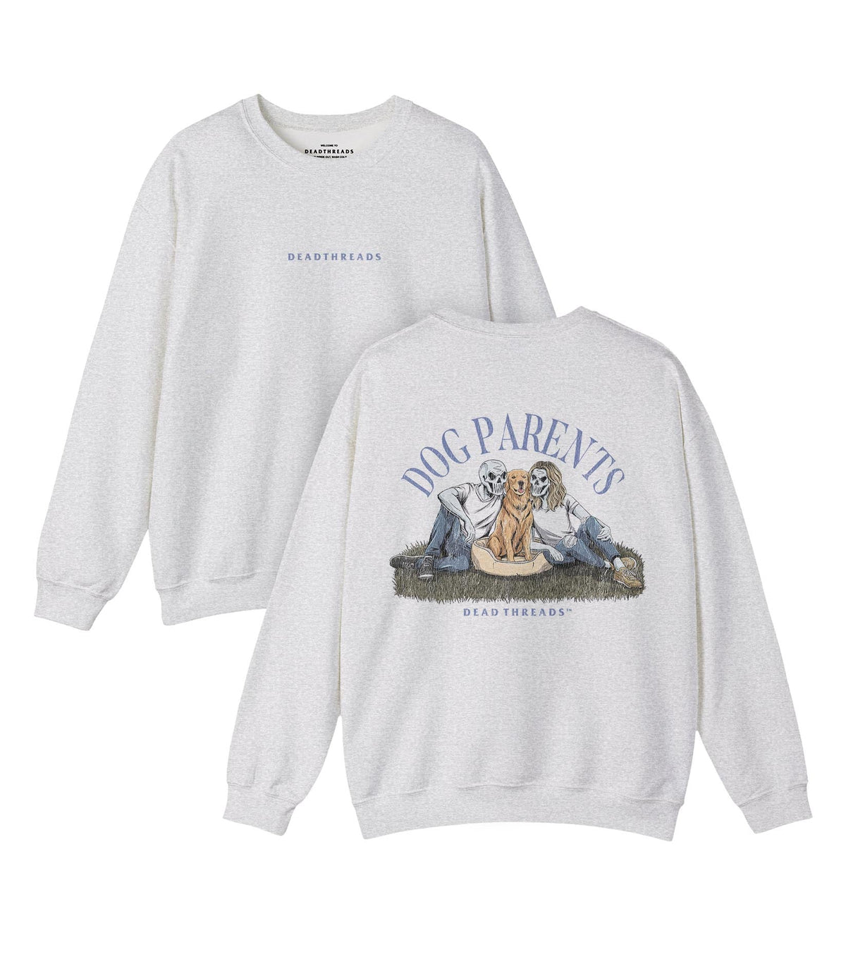 DOG PARENTS - “DT ESSENTIAL" CREWNECK SWEATSHIRT – Sweatshirt – Dead Threads Apparel