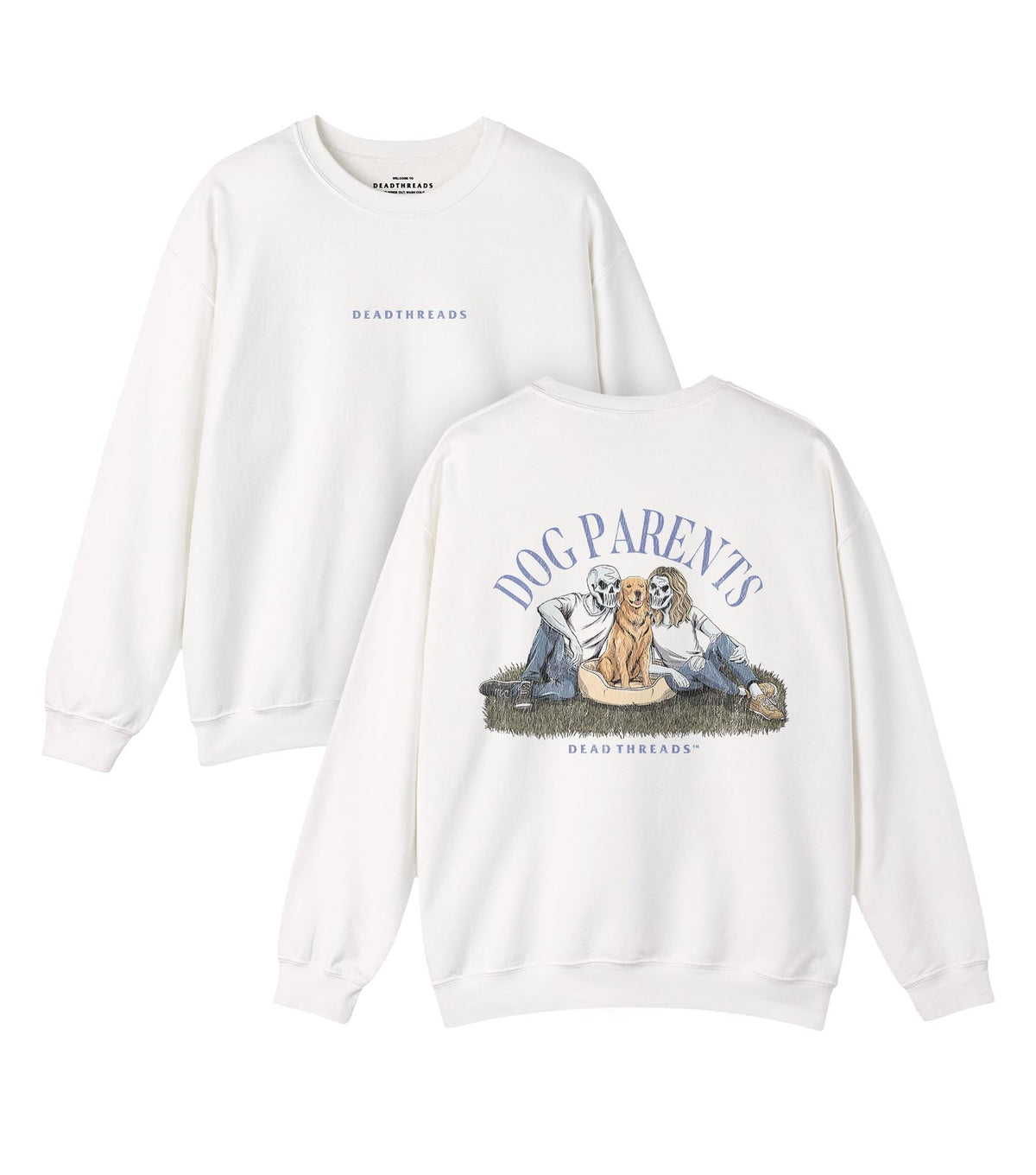 DOG PARENTS - “DT ESSENTIAL" CREWNECK SWEATSHIRT – Sweatshirt – Dead Threads Apparel