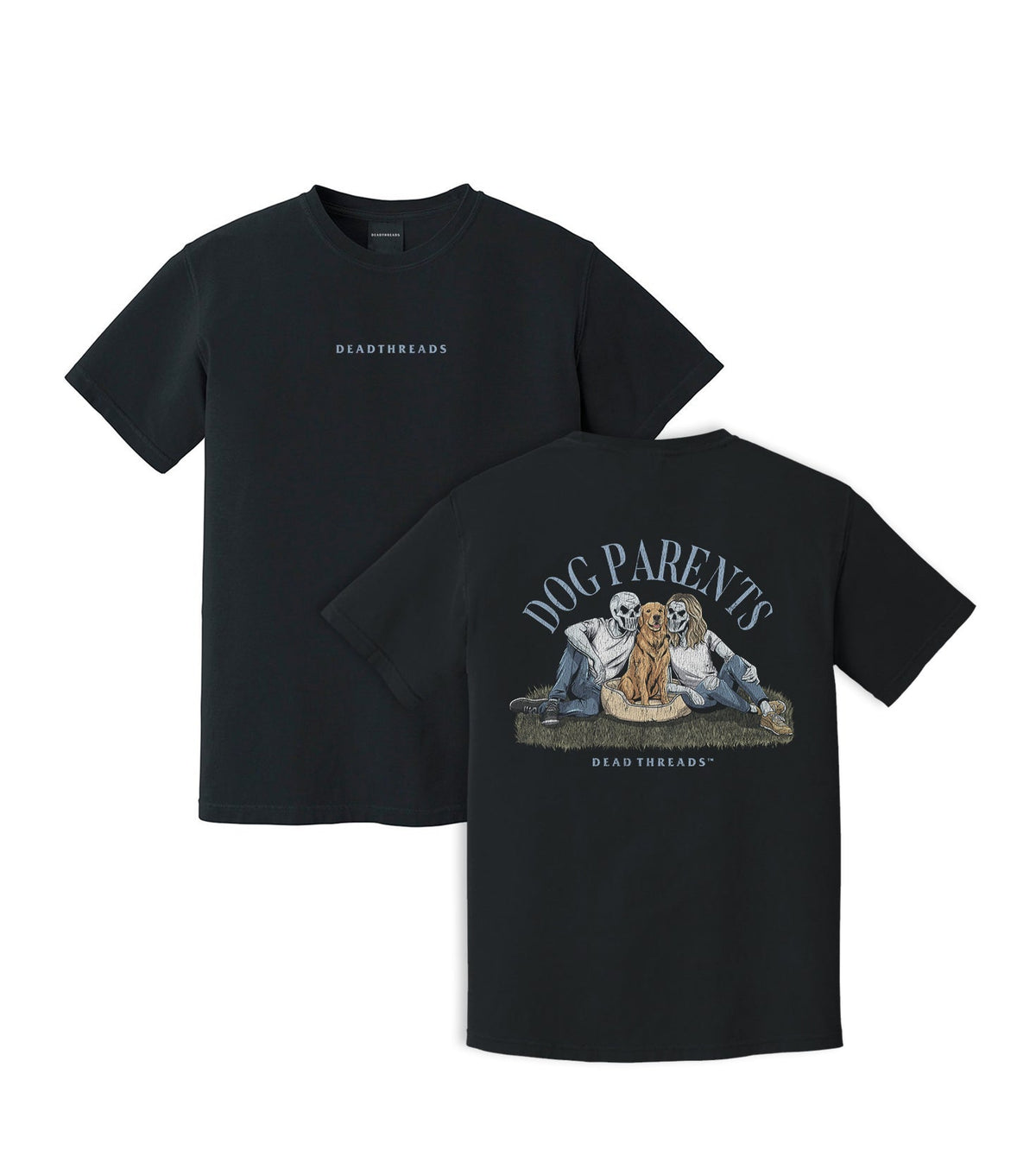 DOG PARENTS - “DT ESSENTIAL" PREMIUM T-SHIRT – T-Shirt – Dead Threads Apparel