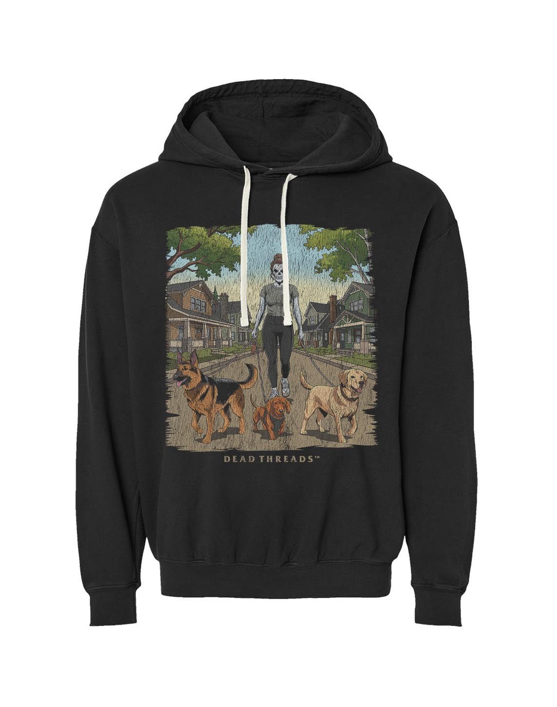 DOG WALKER (FEMALE) - LIGHTWEIGHT HOODIE – Lightweight – Dead Threads Apparel