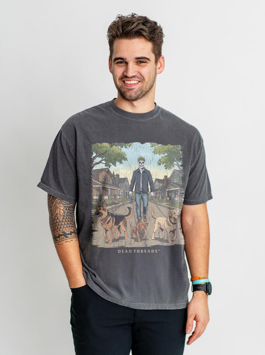 DOG WALKER (MALE) – T-Shirt – Dead Threads Apparel