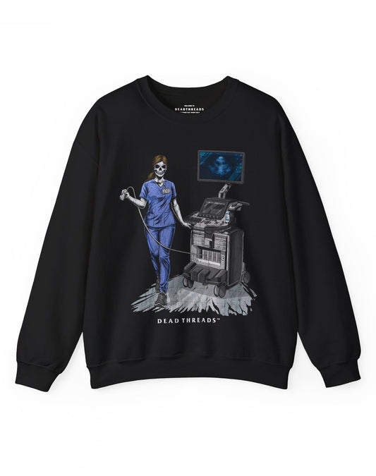 DOPPLER OF THE DEAD CREWNECK SWEATSHIRT – Sweatshirt – Dead Threads Apparel