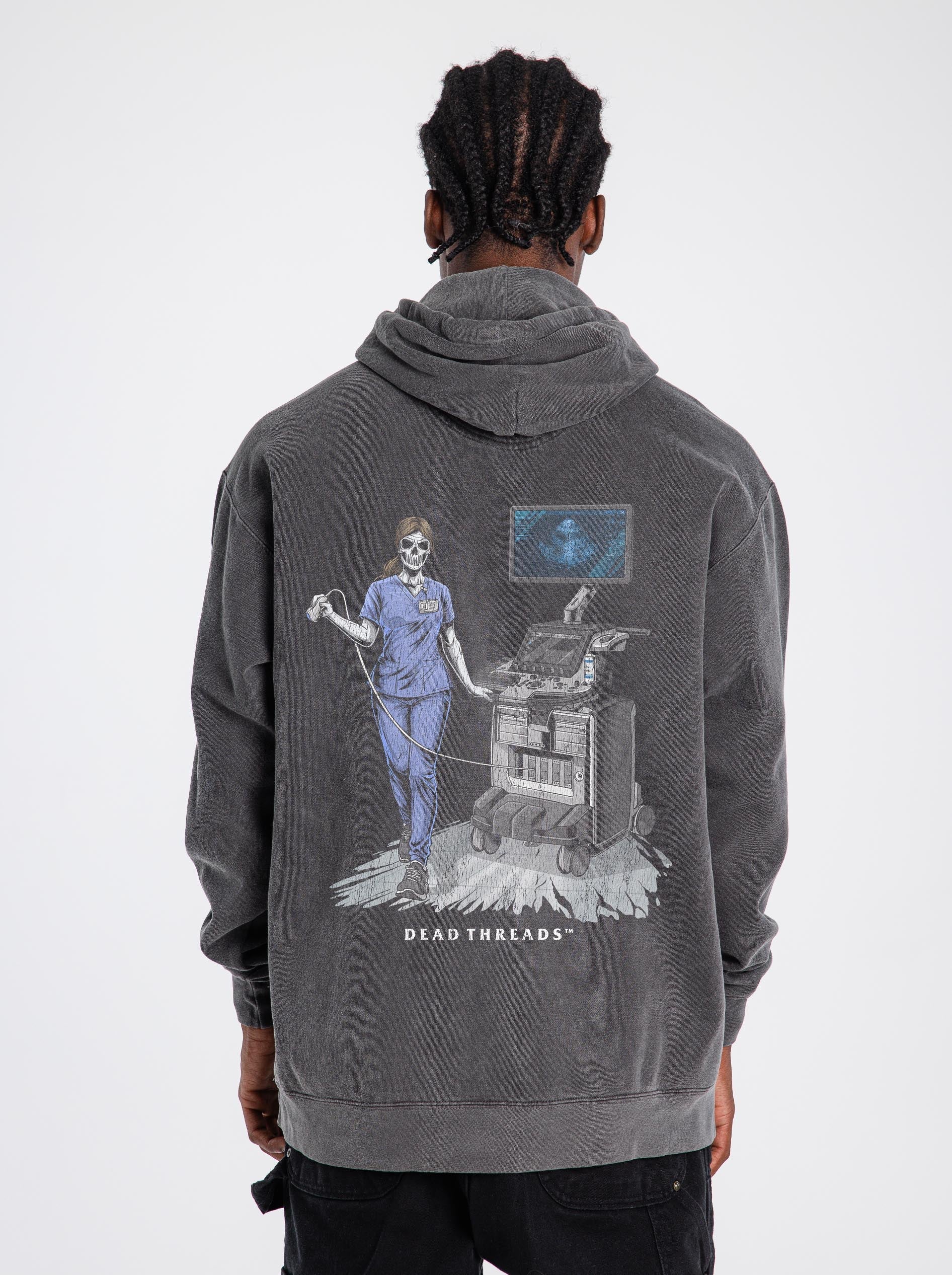 DOPPLER OF THE DEAD - “DT ESSENTIAL" HOODIE – Hoodie – Dead Threads Apparel