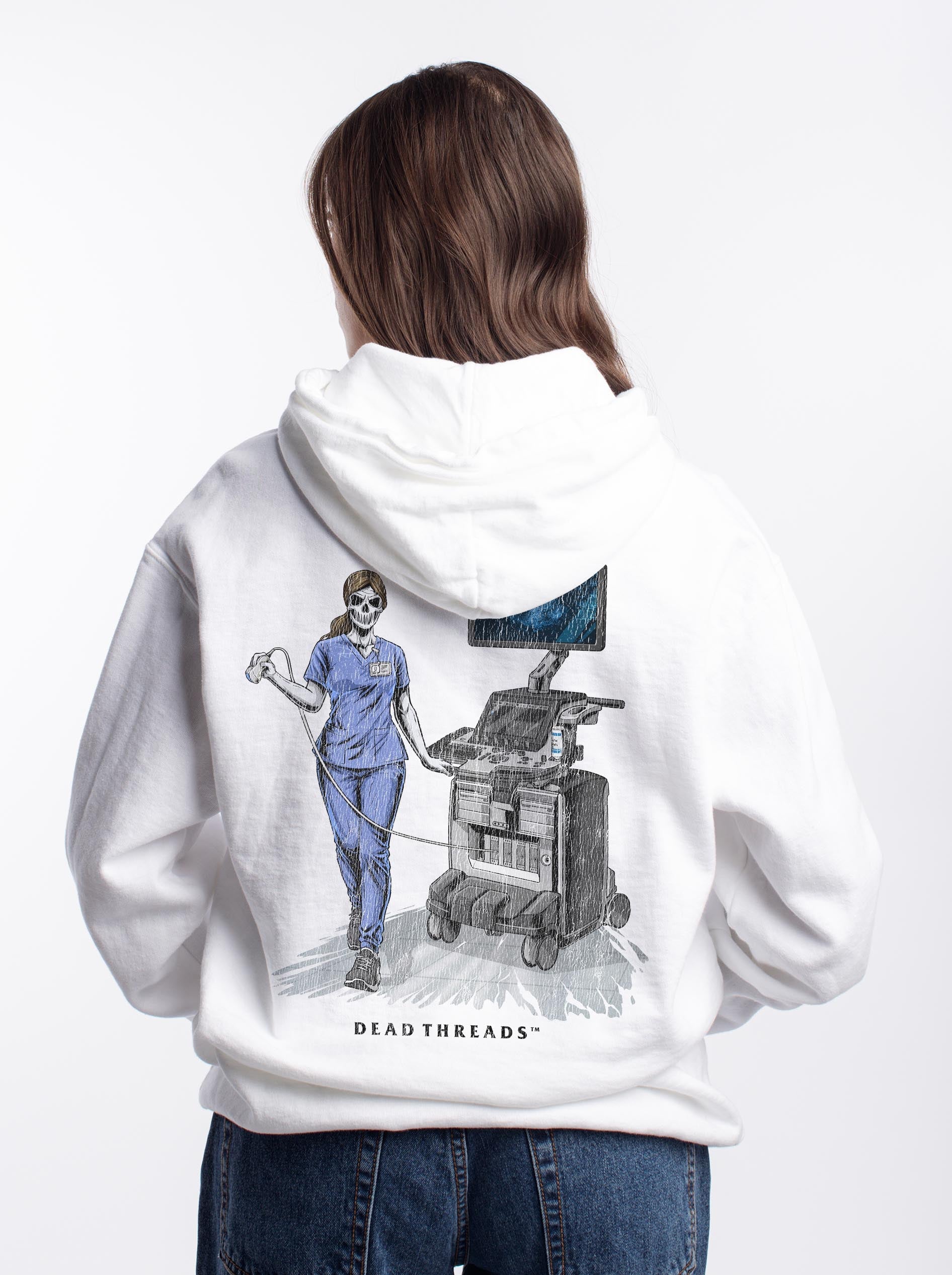 DOPPLER OF THE DEAD - “DT ESSENTIAL" HOODIE – Hoodie – Dead Threads Apparel