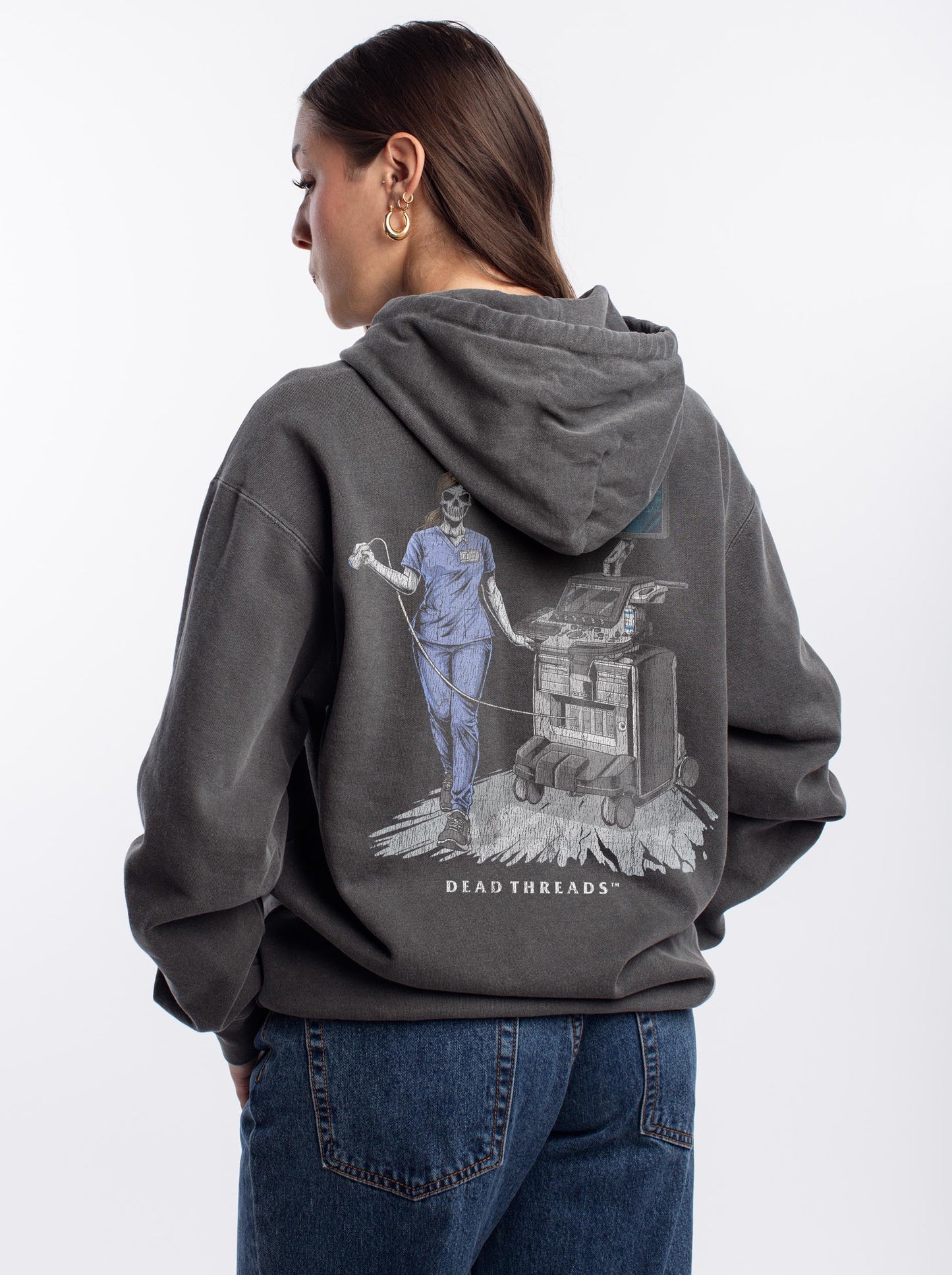 DOPPLER OF THE DEAD - “DT ESSENTIAL" HOODIE – Hoodie – Dead Threads Apparel