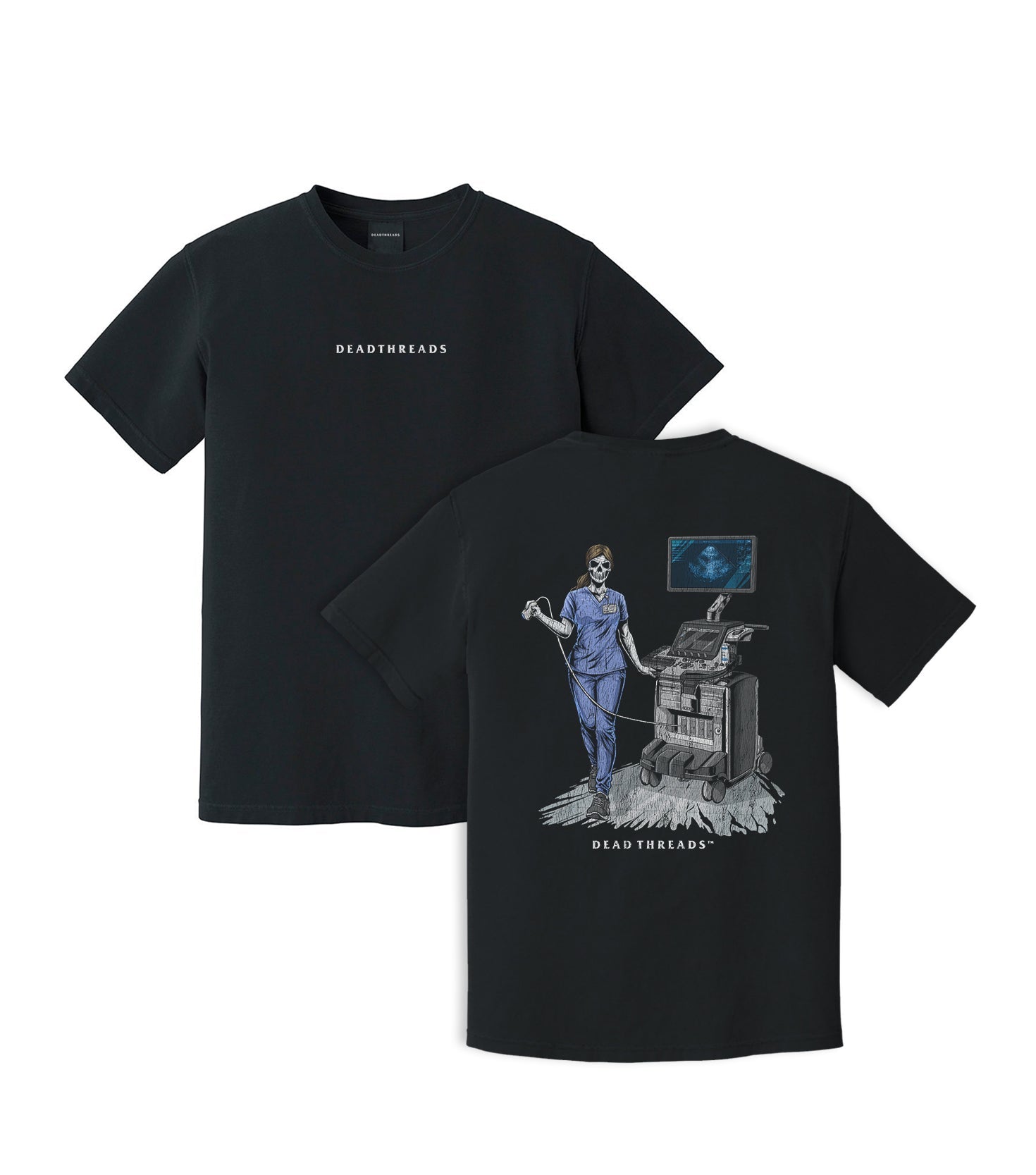 DOPPLER OF THE DEAD - “DT ESSENTIAL" PREMIUM T - SHIRT – T-Shirt – Dead Threads Apparel