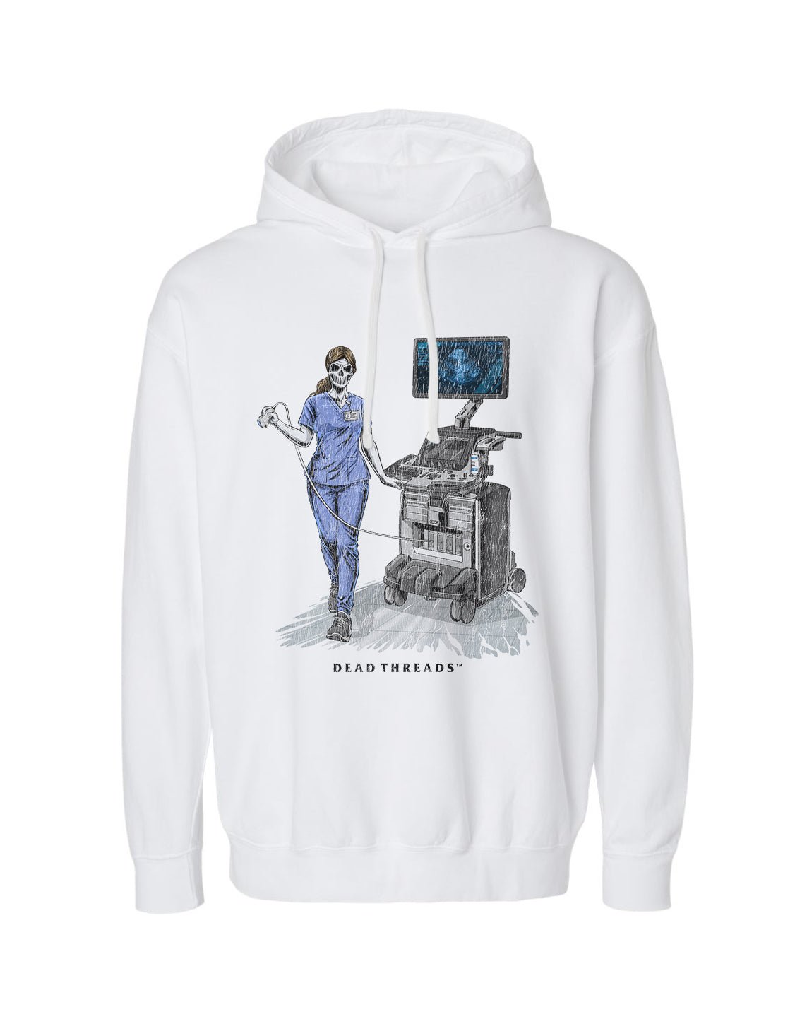DOPPLER OF THE DEAD - LIGHTWEIGHT HOODIE – Hoodie – Dead Threads Apparel