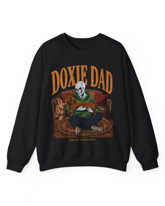 DOXIE DAD - CREWNECK SWEATSHIRT – Sweatshirt – Dead Threads Apparel