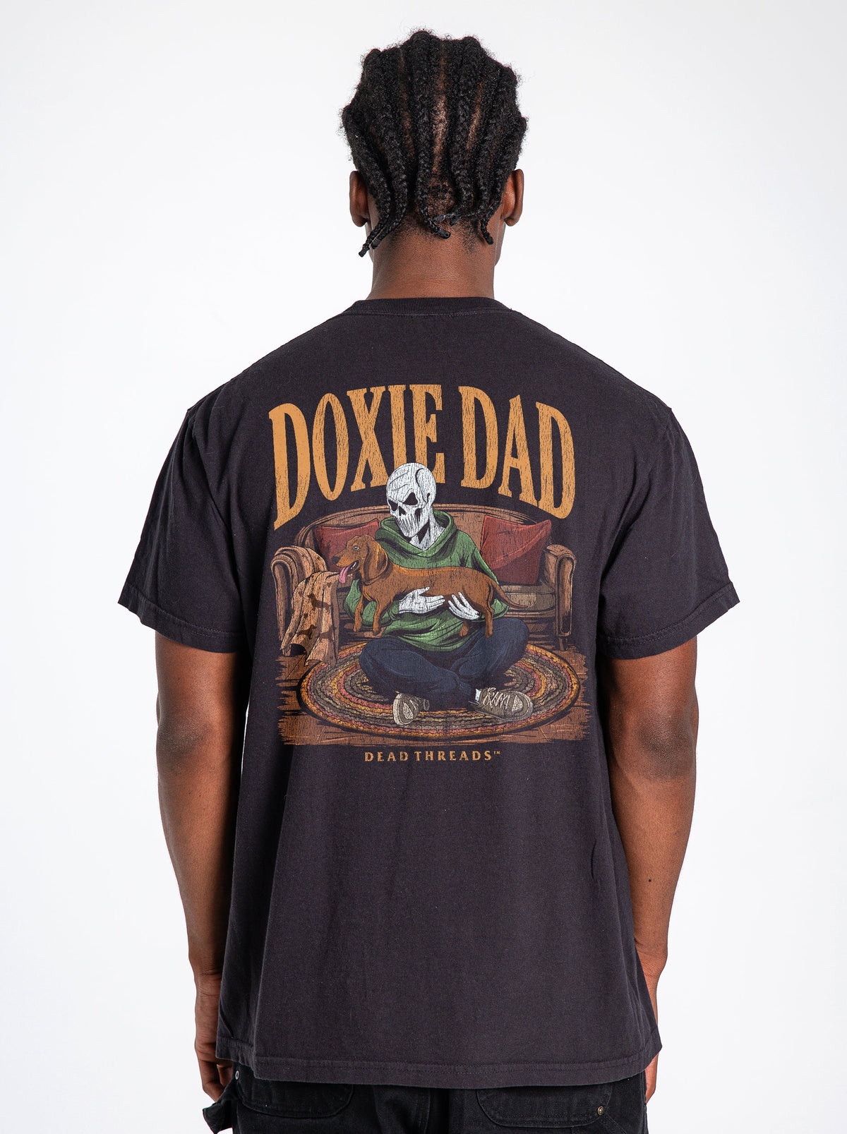 DOXIE DAD - “DT ESSENTIAL" PREMIUM T-SHIRT – T-Shirt – Dead Threads Apparel