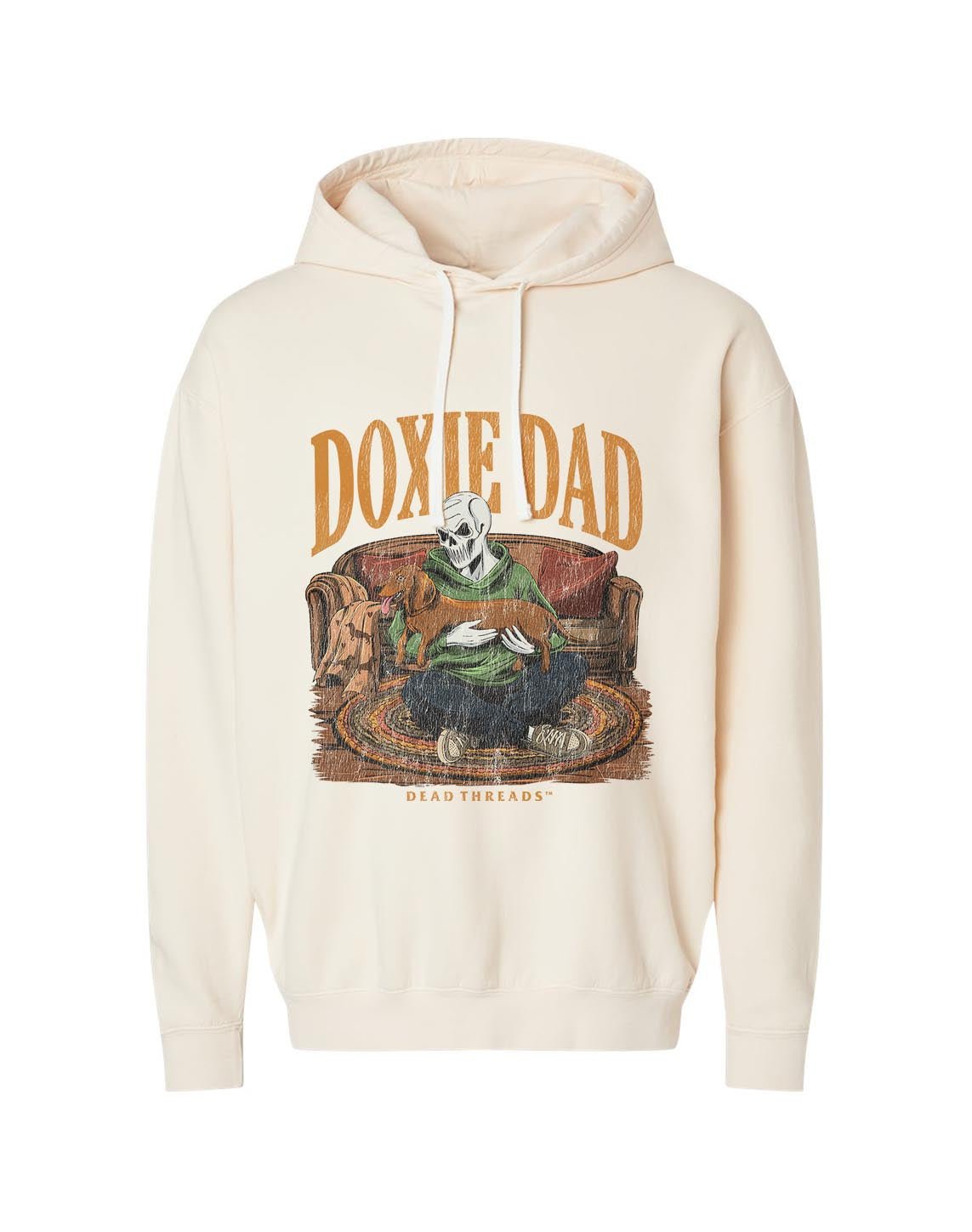 DOXIE DAD - LIGHTWEIGHT HOODIE – Lightweight – Dead Threads Apparel