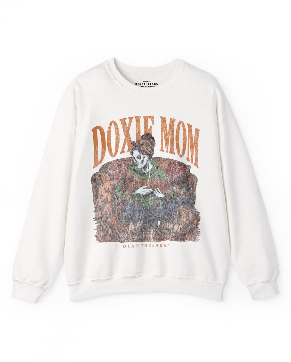 DOXIE MOM - CREWNECK SWEATSHIRT – Sweatshirt – Dead Threads Apparel