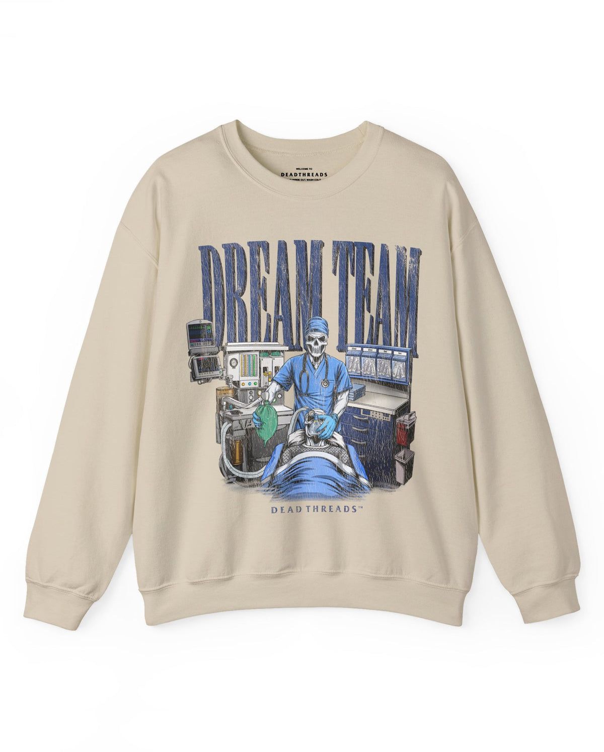 DREAM TEAM - CREWNECK SWEATSHIRT – Sweatshirt – Dead Threads Apparel