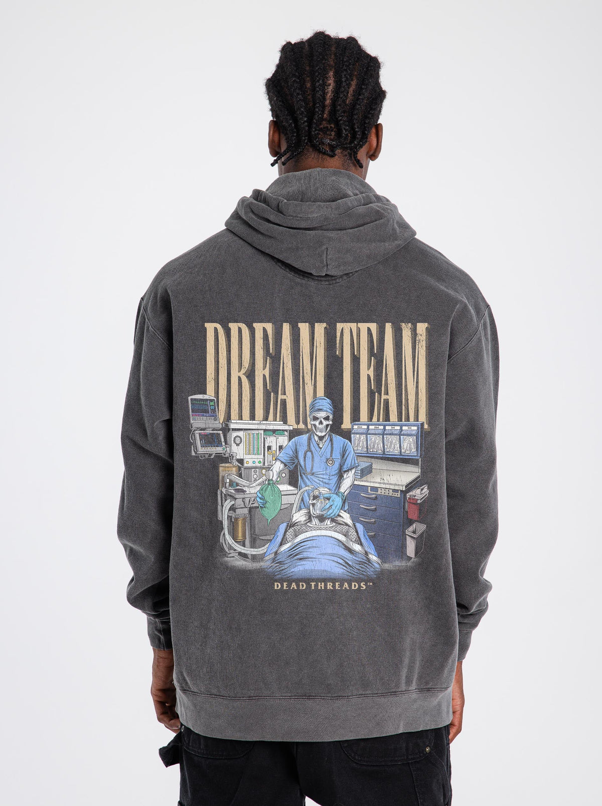 DREAM TEAM - “DT ESSENTIAL" HOODIE – Hoodie – Dead Threads Apparel
