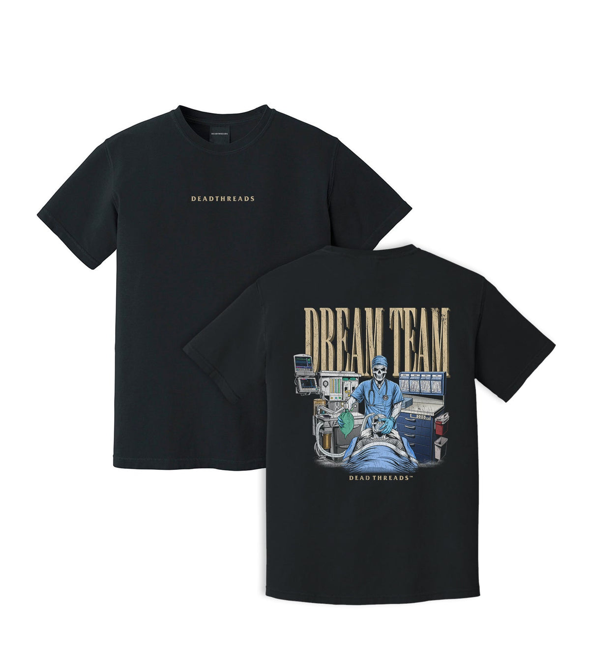 DREAM TEAM - “DT ESSENTIAL" PREMIUM T-SHIRT – T-Shirt – Dead Threads Apparel