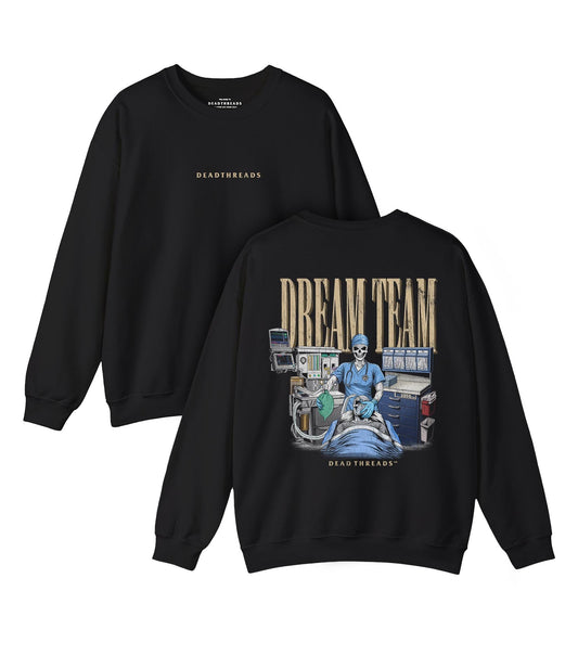 DREAM TEAM (FEMALE) - “DT ESSENTIAL" CREWNECK SWEATSHIRT – Sweatshirt – Dead Threads Apparel