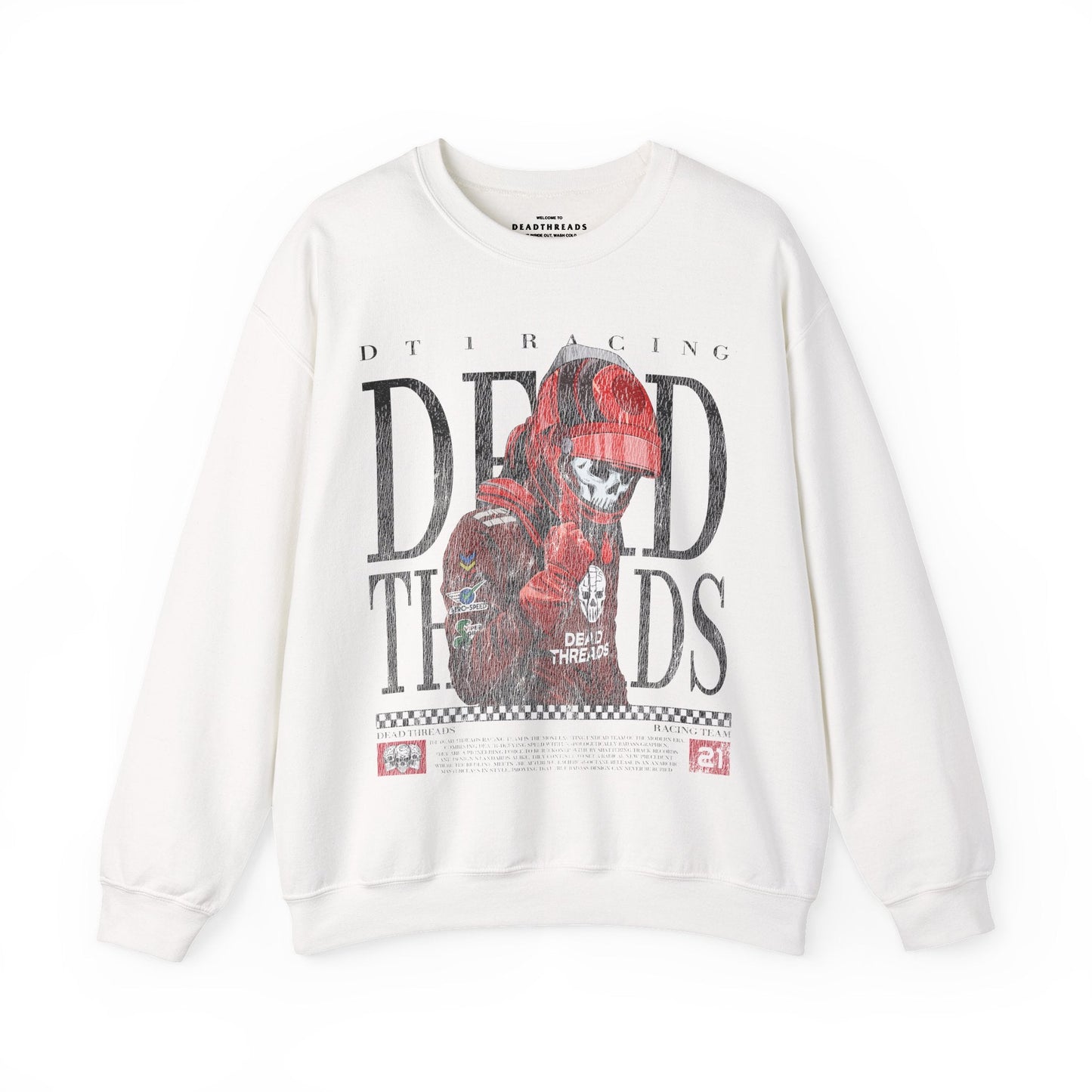 DT 1 RACING - CREWNECK SWEATSHIRT – Sweatshirt – Dead Threads Apparel
