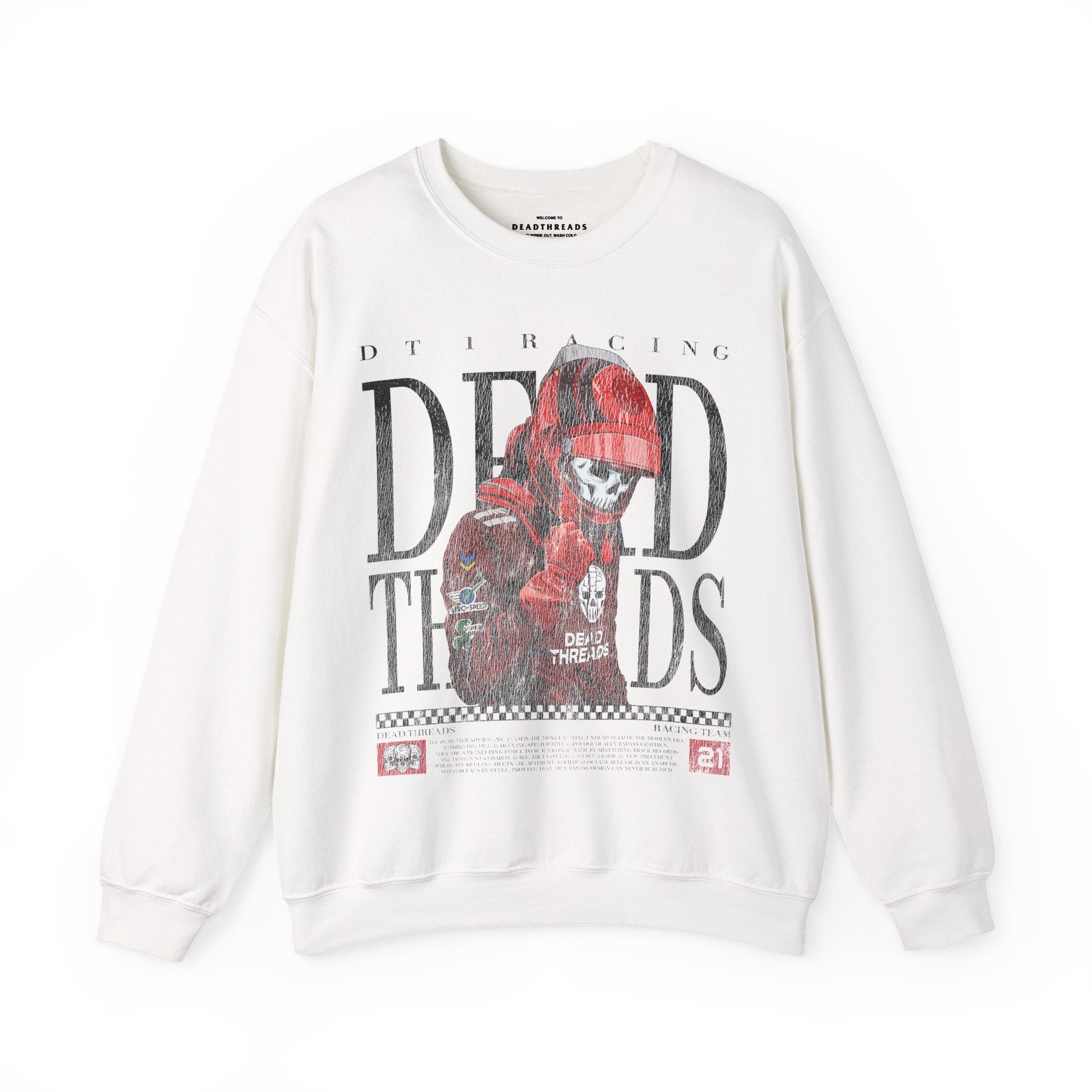 DT 1 RACING - CREWNECK SWEATSHIRT – Sweatshirt – Dead Threads Apparel