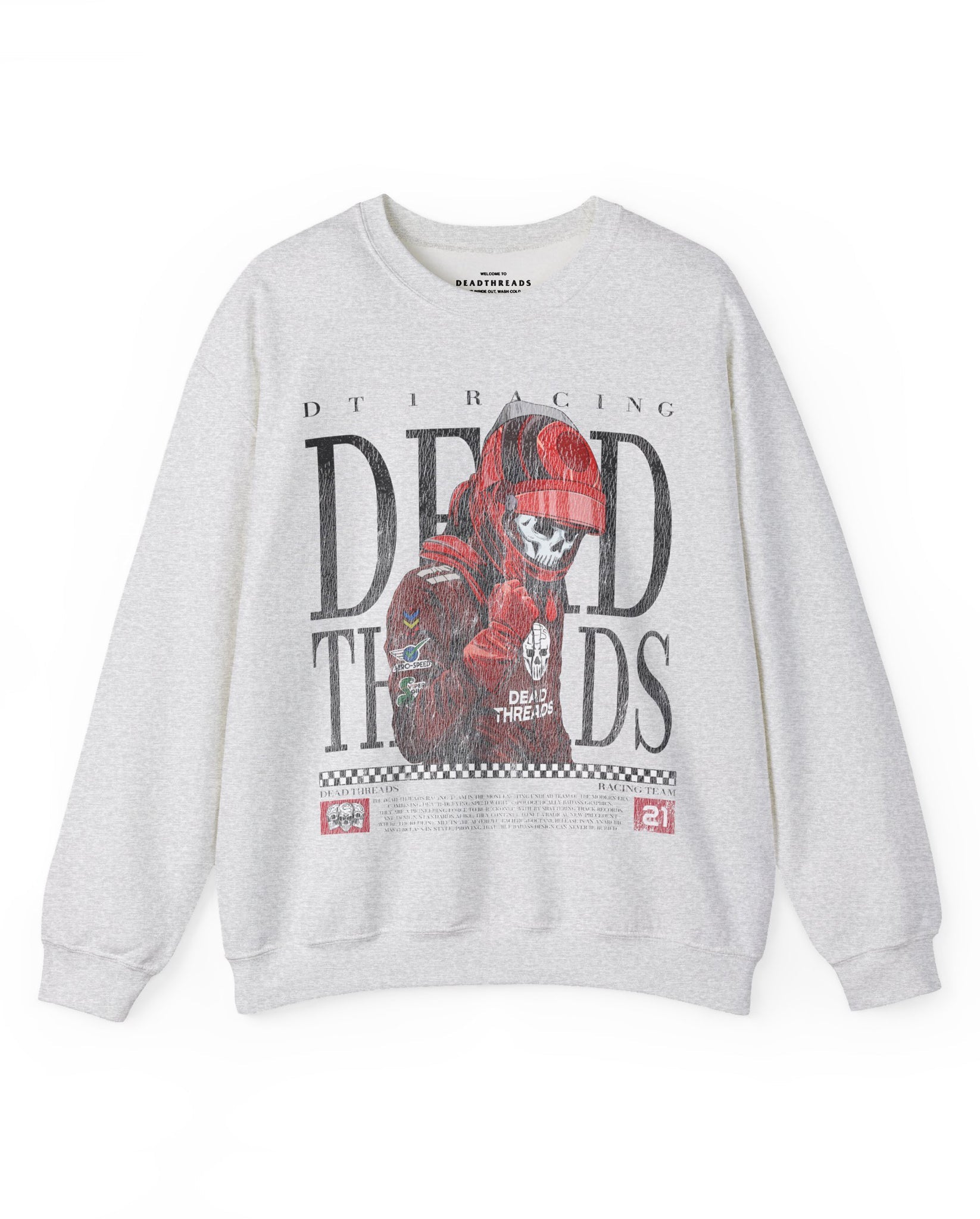 DT 1 RACING - CREWNECK SWEATSHIRT – Sweatshirt – Dead Threads Apparel