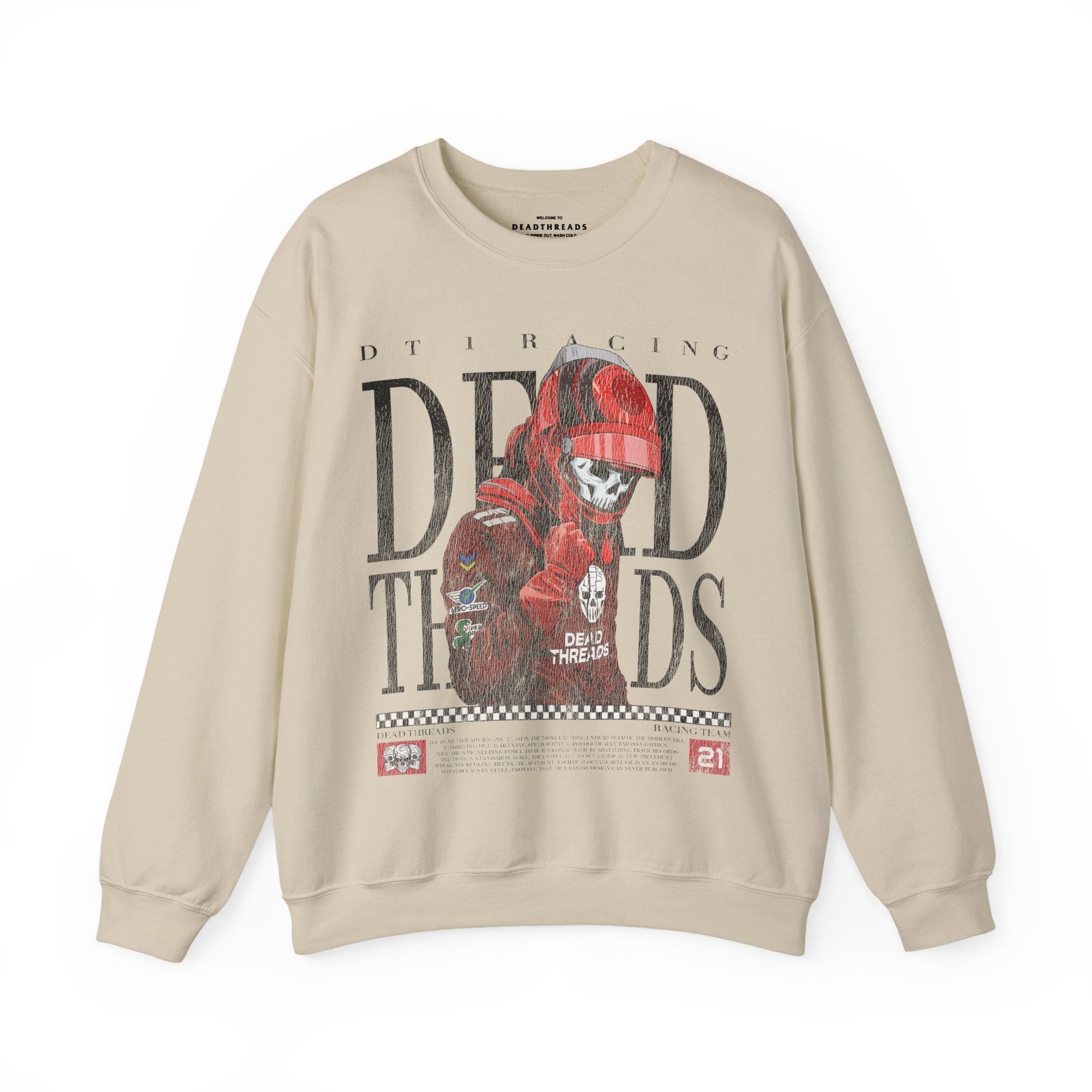 DT 1 RACING - CREWNECK SWEATSHIRT – Sweatshirt – Dead Threads Apparel