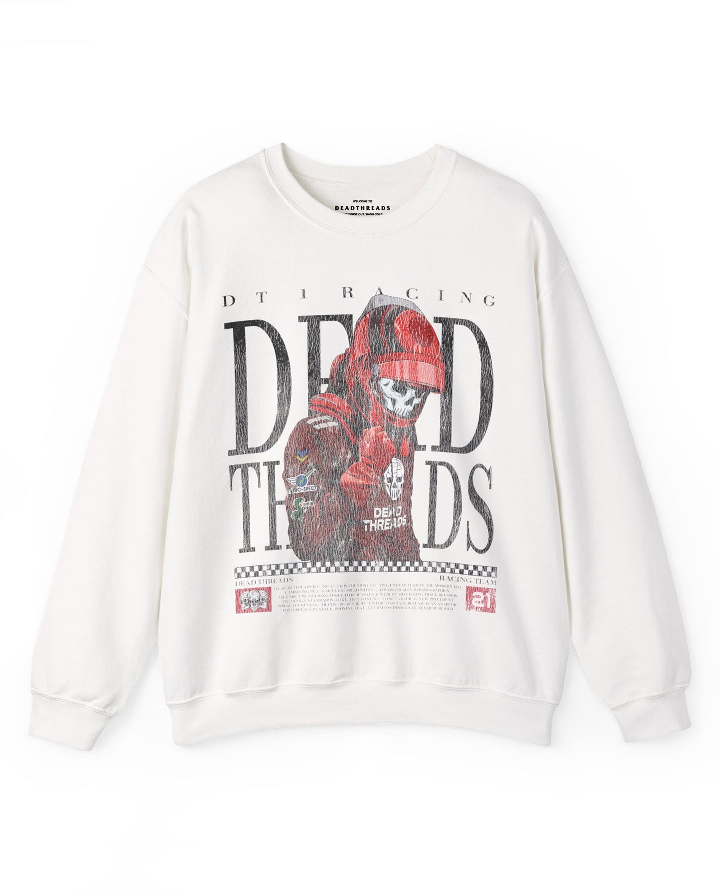 DT 1 RACING - CREWNECK SWEATSHIRT – Sweatshirt – Dead Threads Apparel