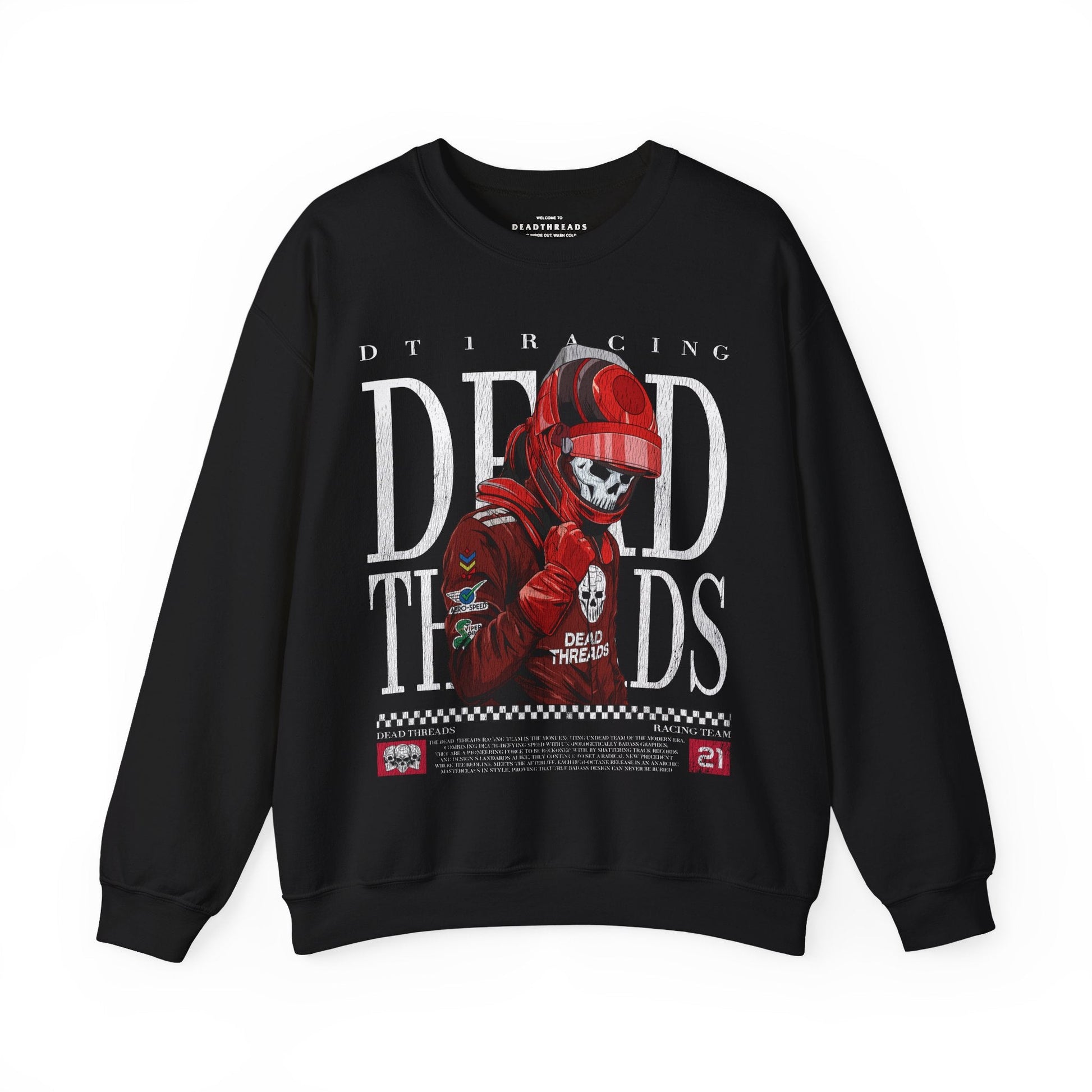 DT 1 RACING - CREWNECK SWEATSHIRT – Sweatshirt – Dead Threads Apparel