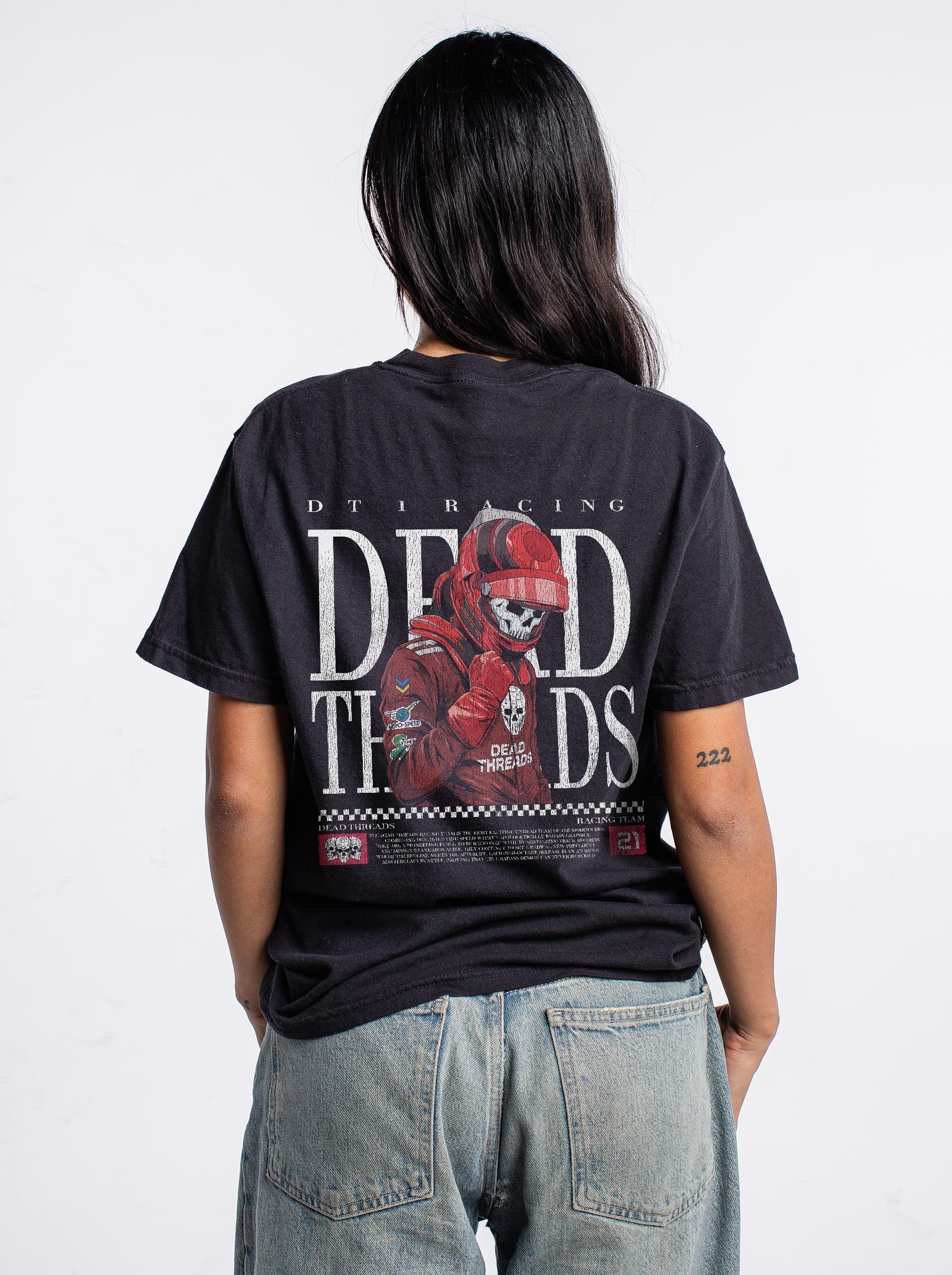 DT 1 RACING - “DT ESSENTIAL" PREMIUM T-SHIRT – T-Shirt – Dead Threads Apparel